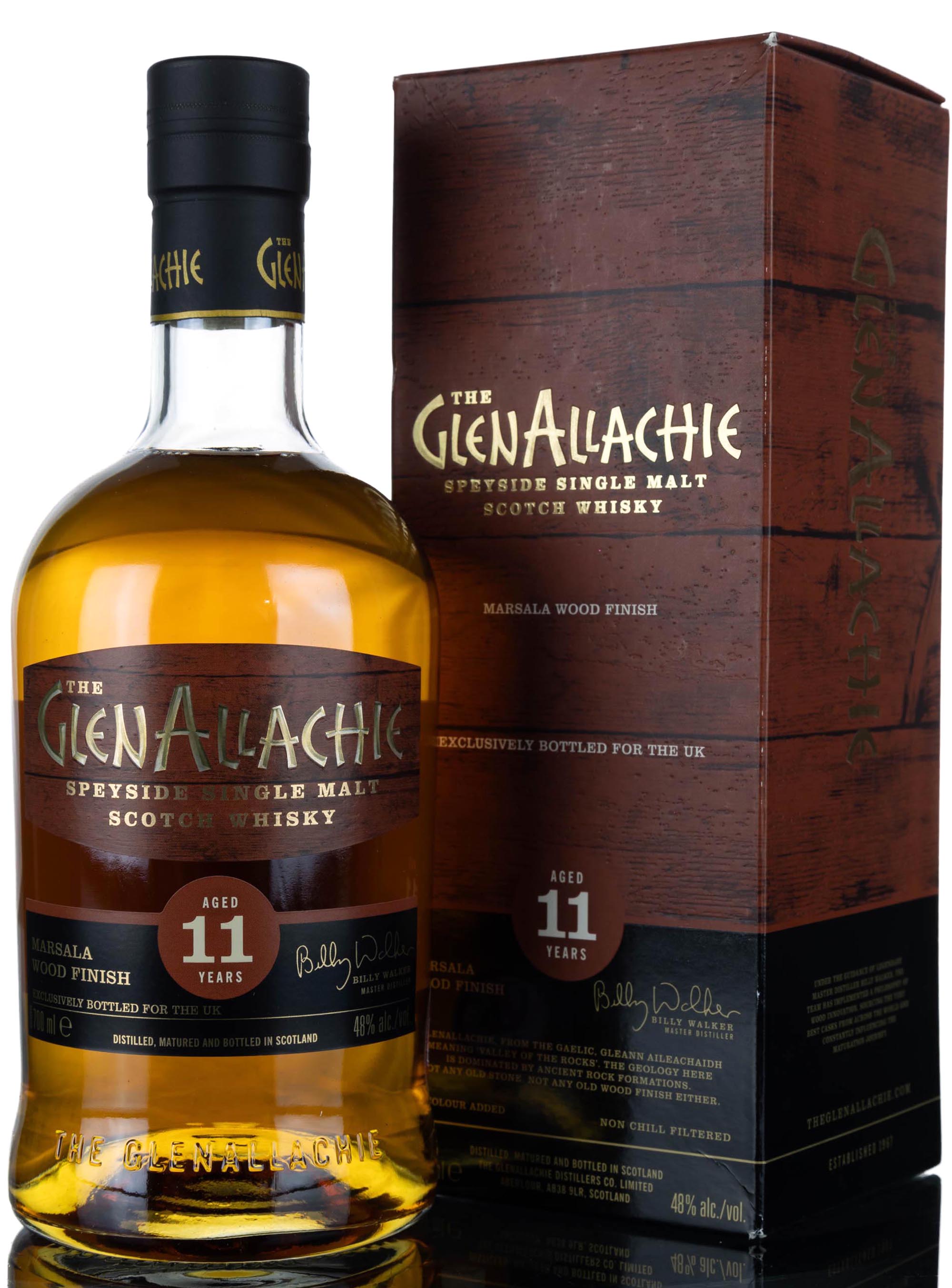 Glenallachie 11 Year Old - Marsala Wood Finish - UK Exclusive - 2023 Release