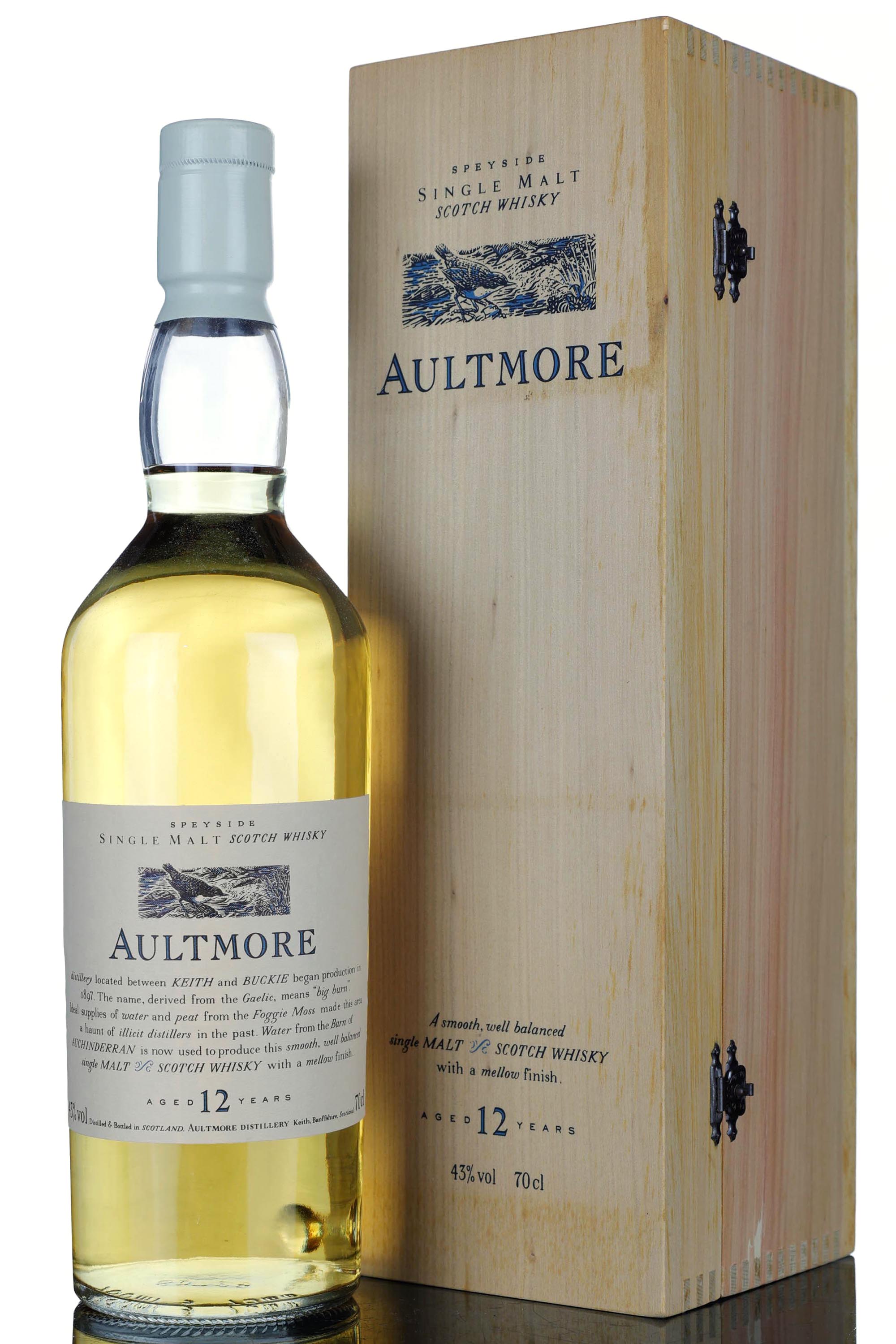 Aultmore 12 Year Old - Flora & Fauna - White Capsule