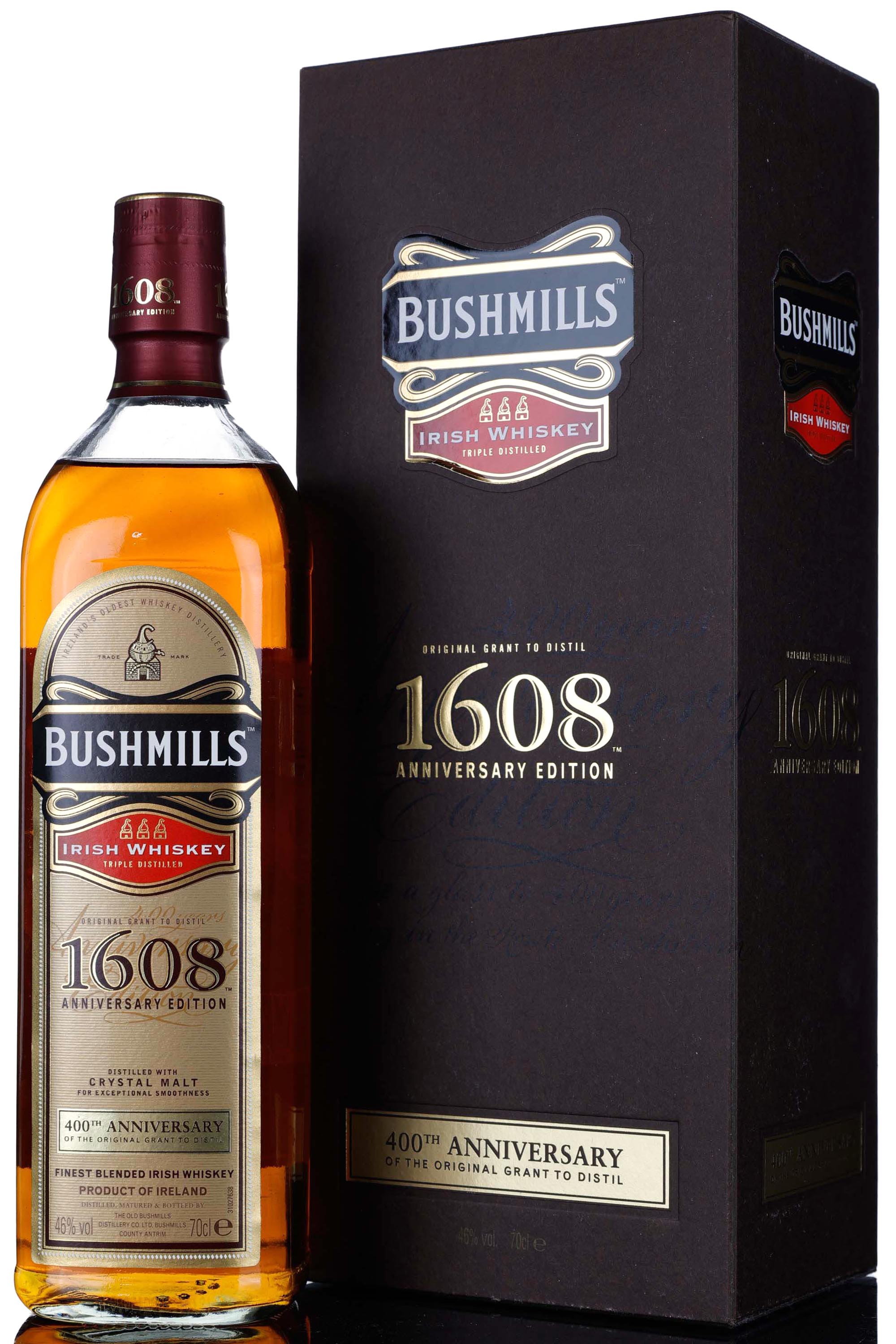 Bushmills 1608 400th Anniversary Of The Original Grant To Distill - 2008 Release