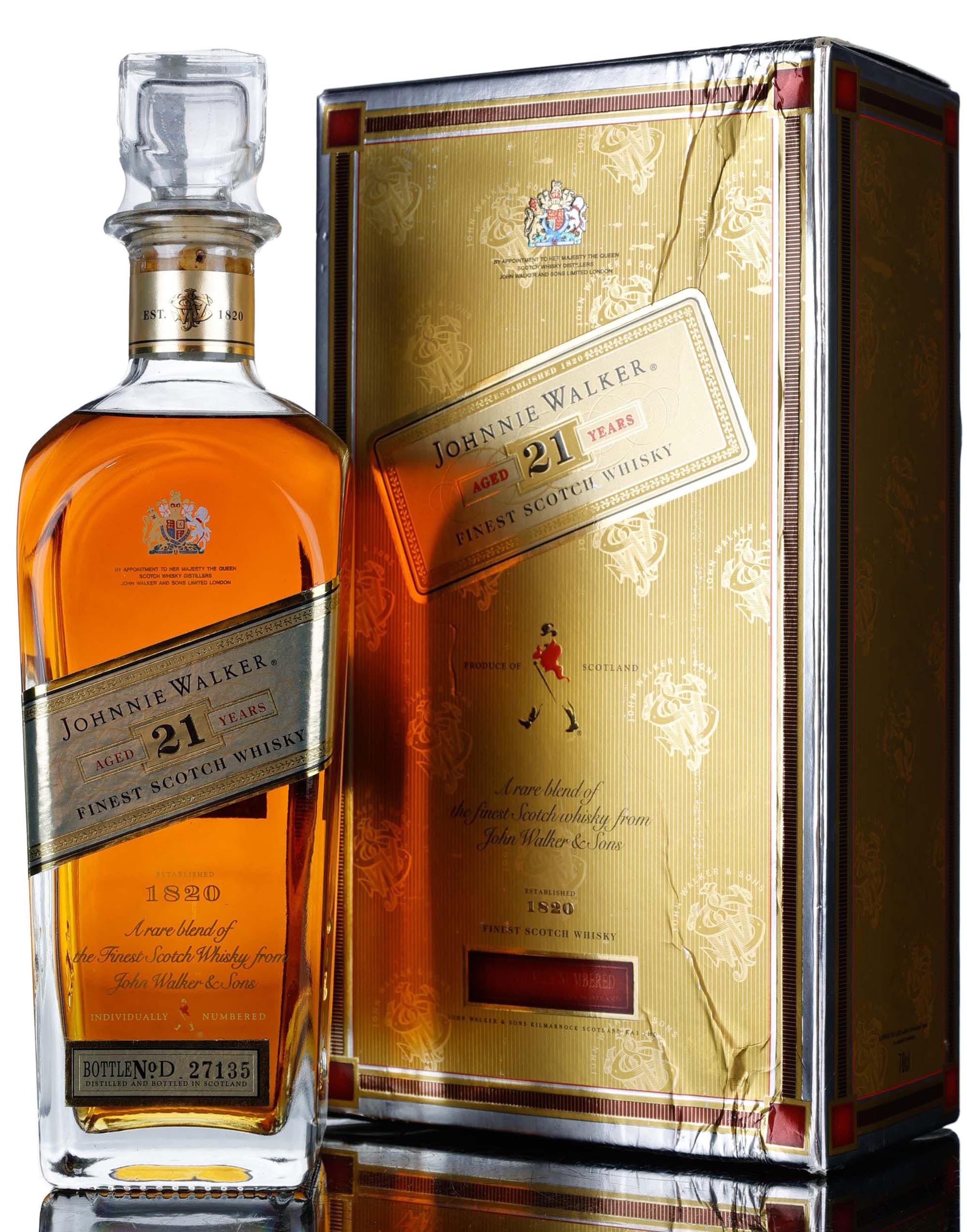 Johnnie Walker 21 Year Old