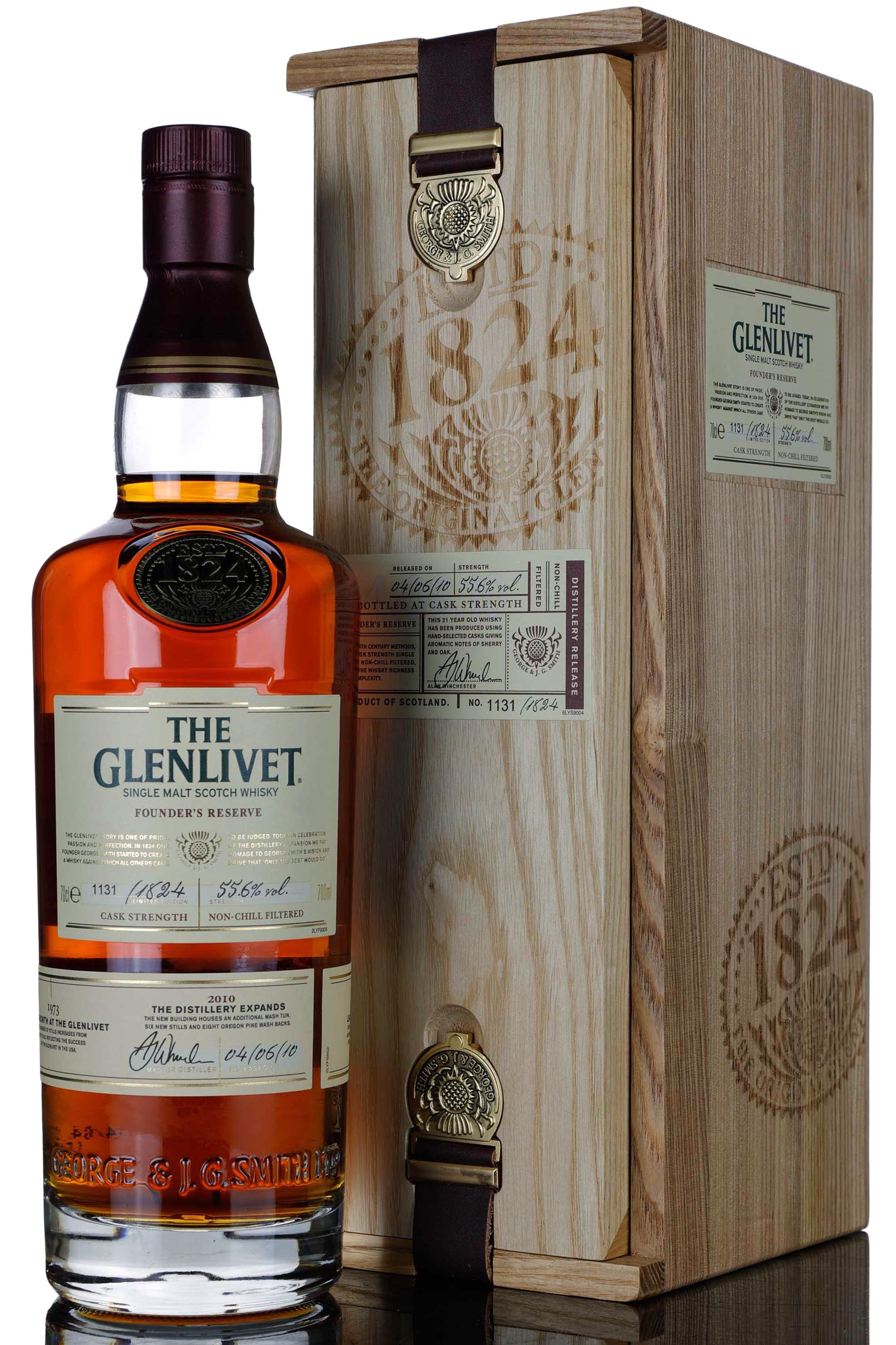 Glenlivet 21 Year Old - Founders Reserve - 2010 Release