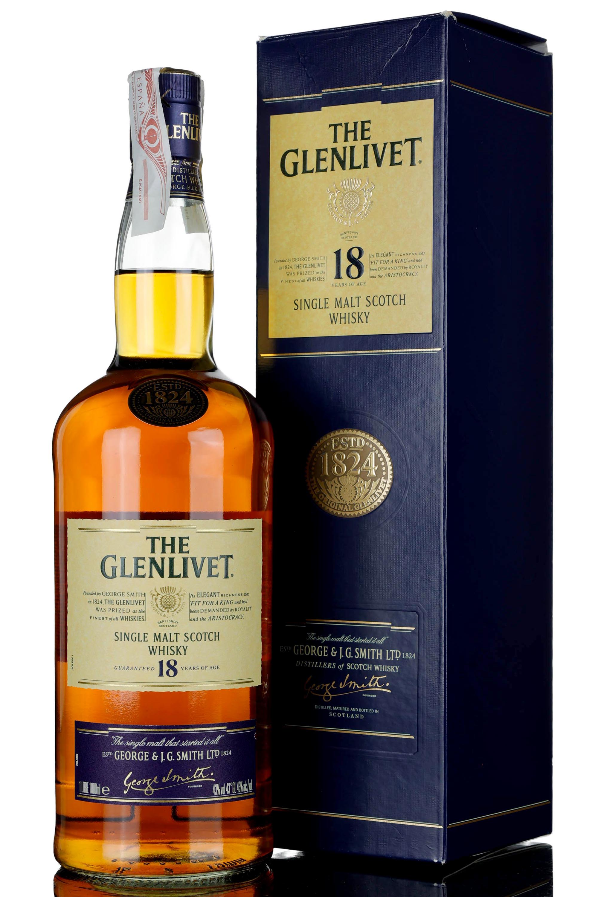 Glenlivet 18 Year Old - 2000s - 1 Litre