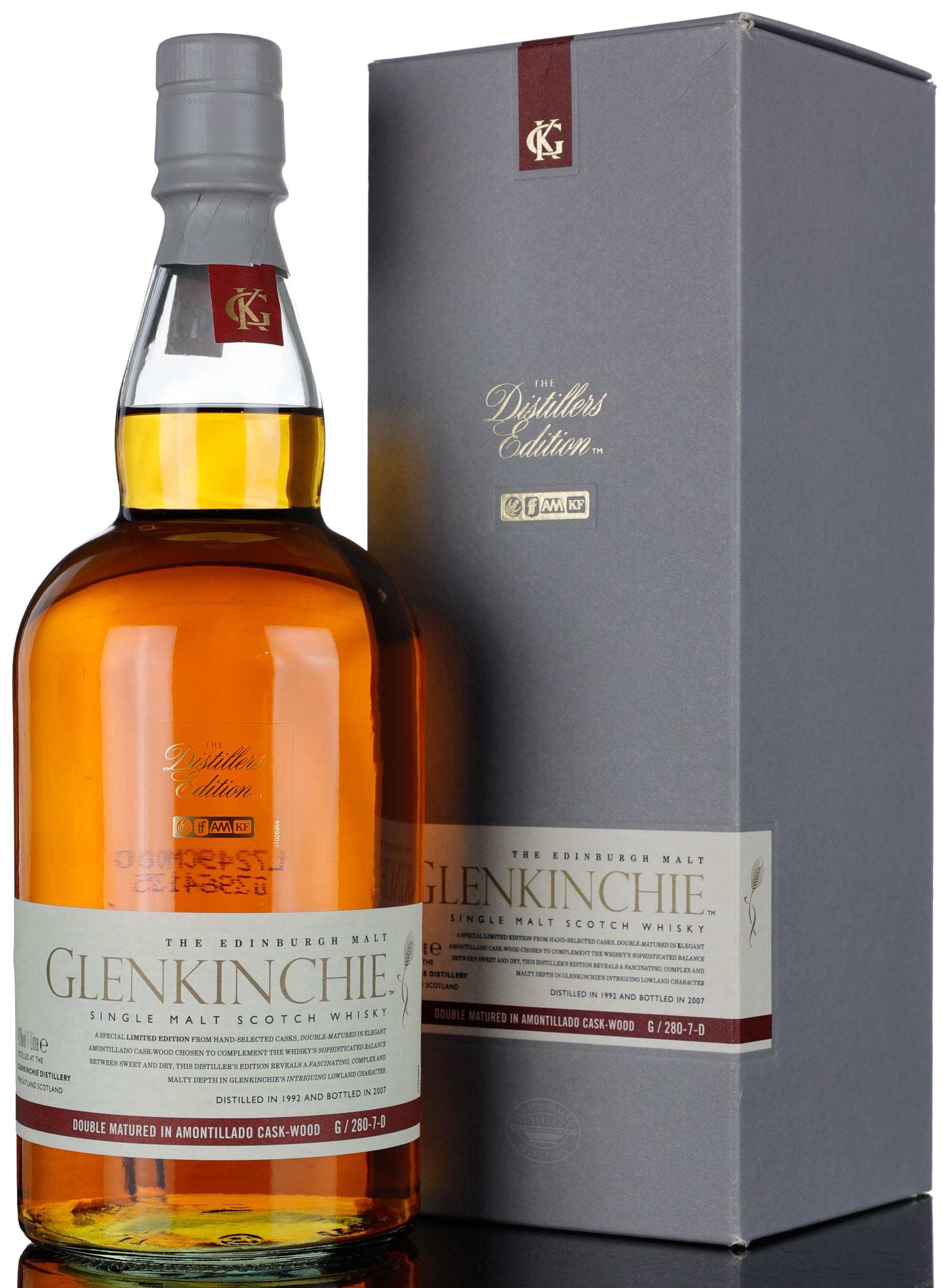 Glenkinchie 1992 - Distillers Edition 2007 - 1 Litre