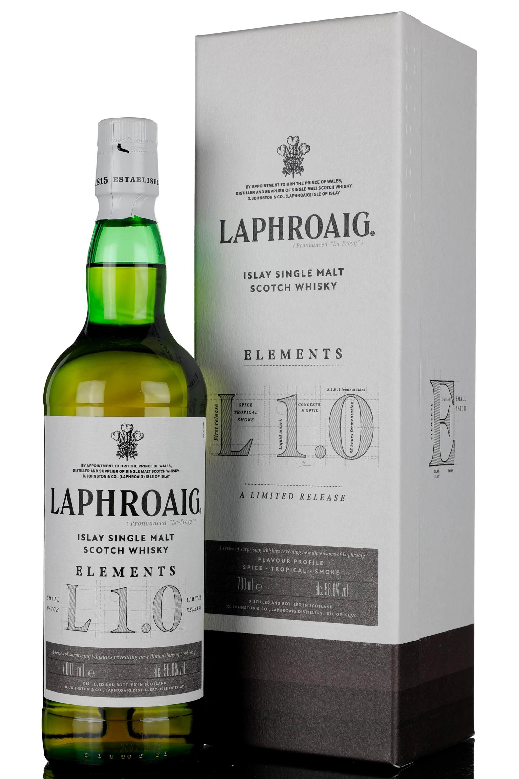 Laphroaig Elements L1.0 - Small Batch - 2023 Release