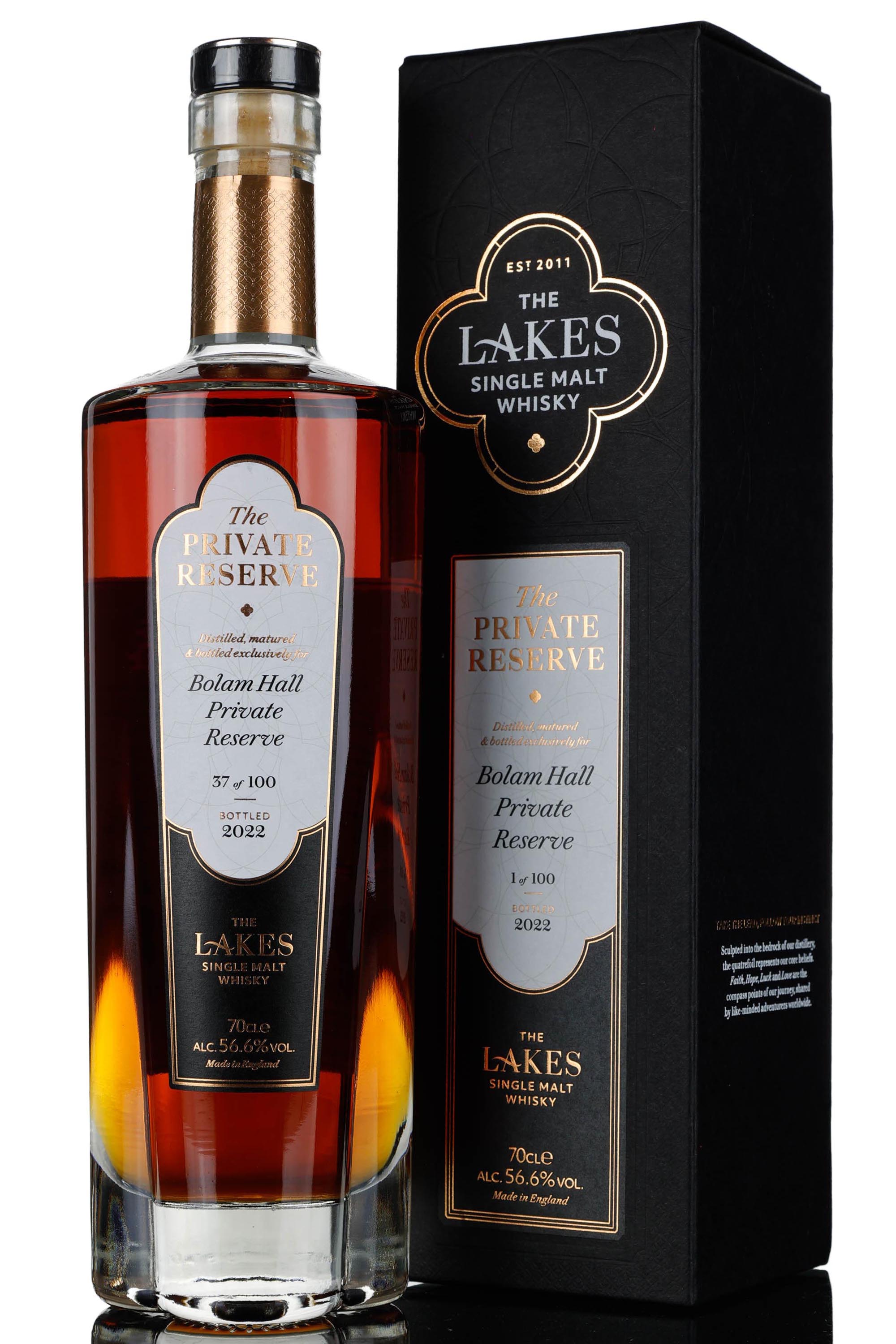 The Lakes Private Reserve - Exclusively For Bolam Hall Private Reserve - 2022 Release