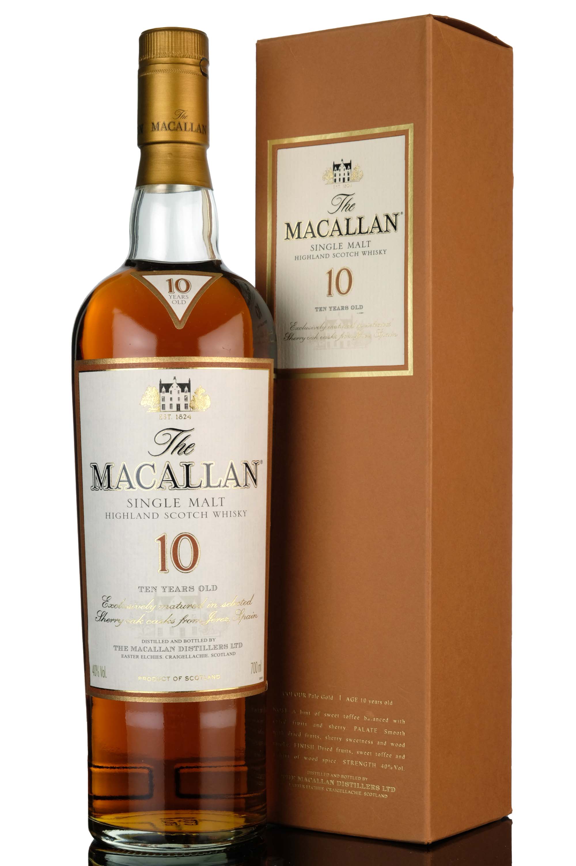 Macallan 10 Year Old - Sherry Cask - Mid 2000s