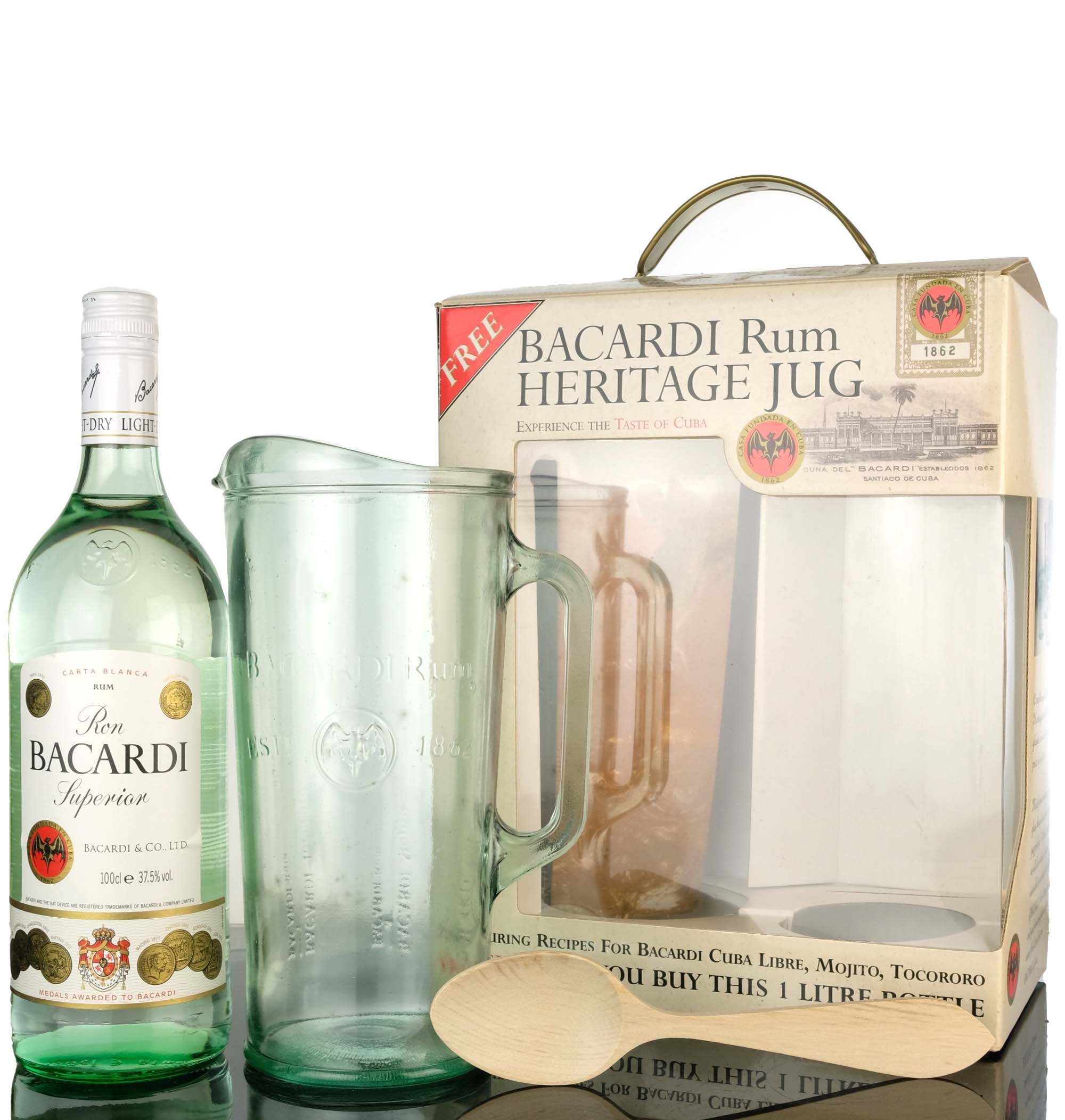 Bacardi Rum Presentation Set