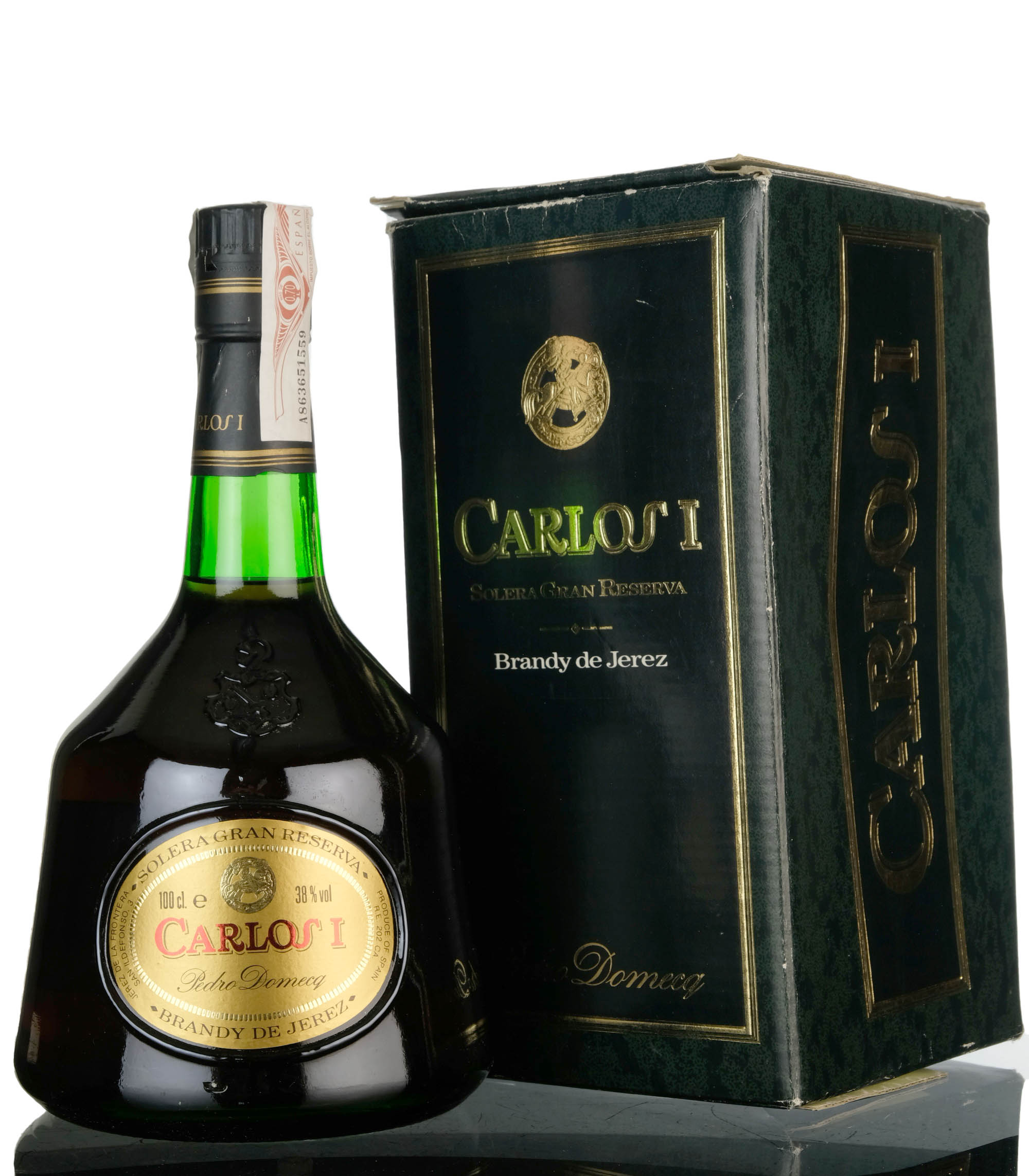 Carlos I Solera Gran Reserva Brandy - 1 Litre