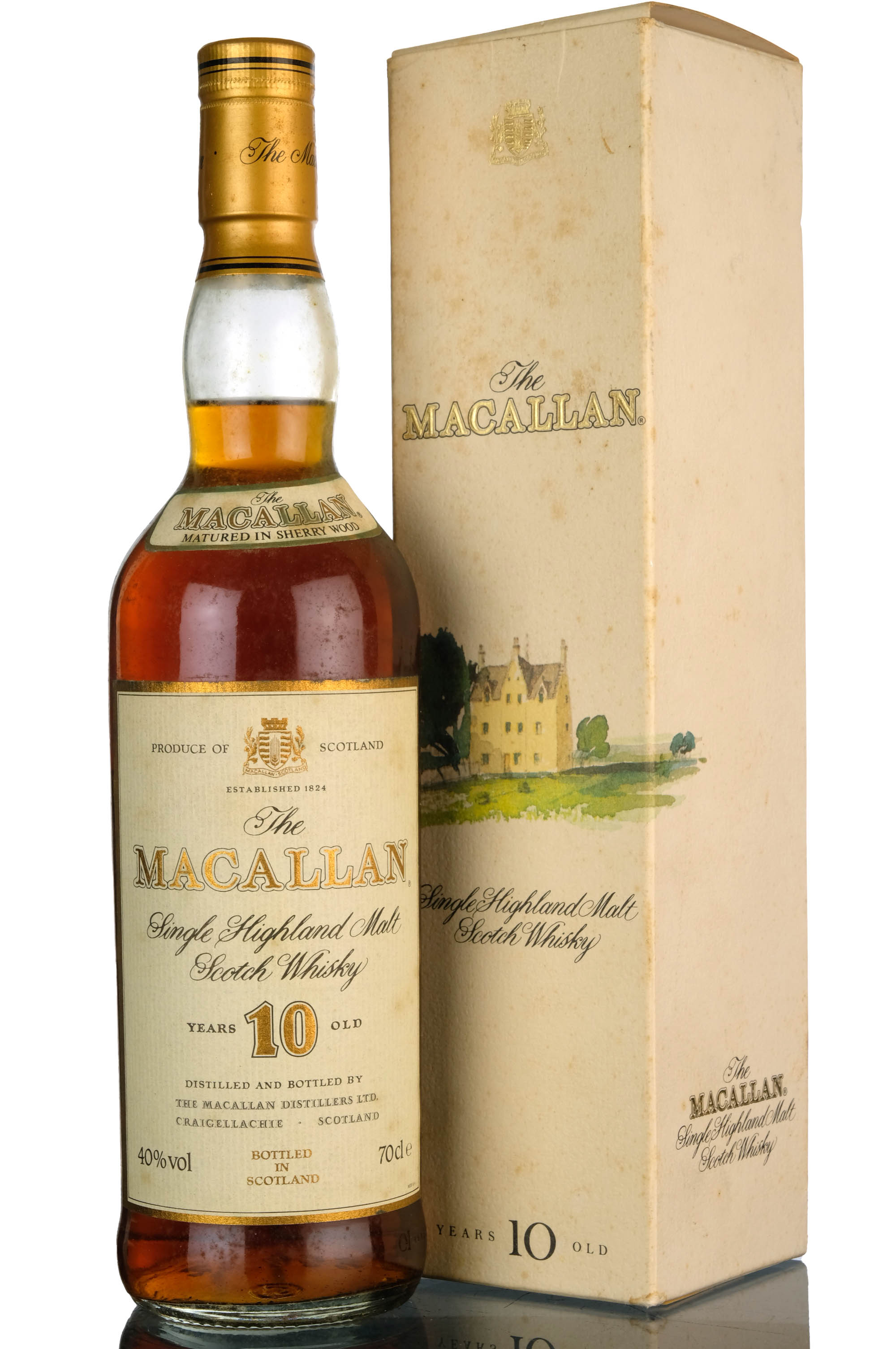 Macallan 10 Year Old - Sherry Cask - 1990s