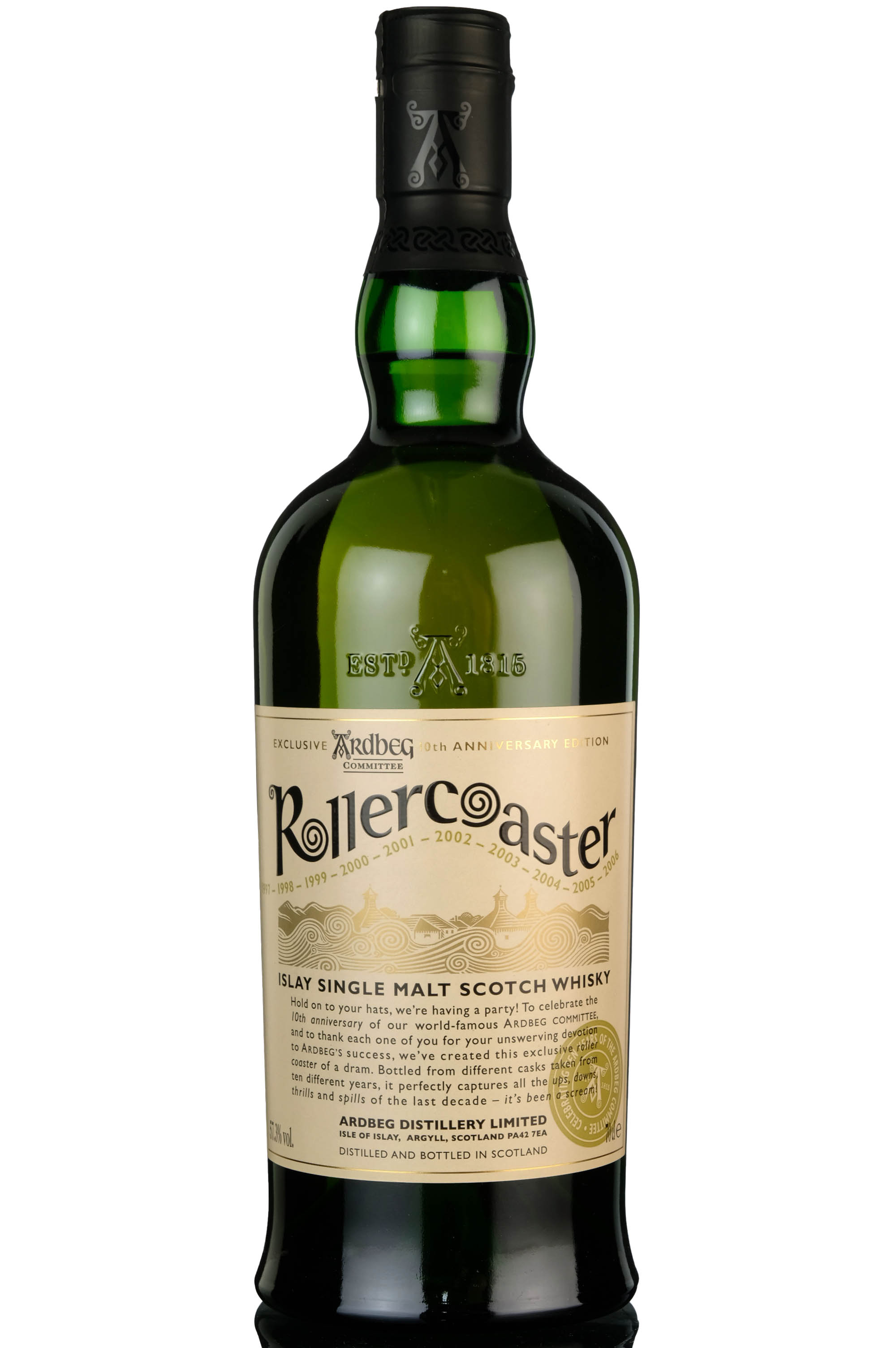 Ardbeg Rollercoaster - Exclusive Committee 10th Anniversary Edition 2009