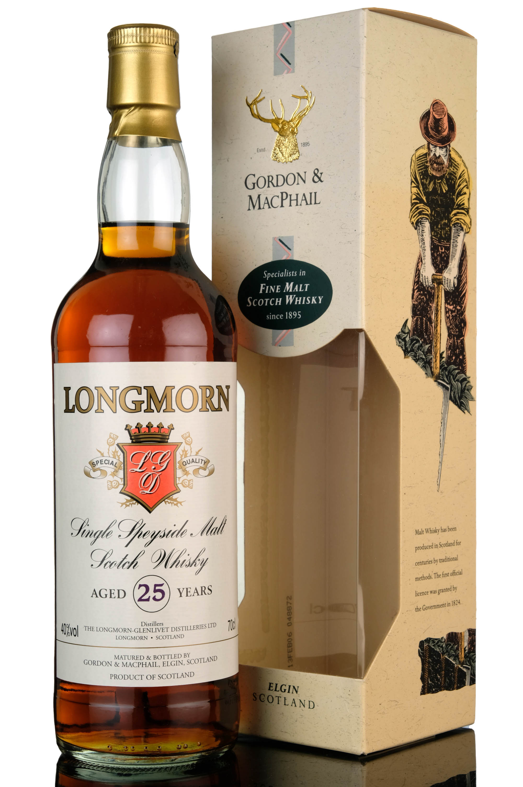 Longmorn 25 Year Old - Gordon & MacPhail