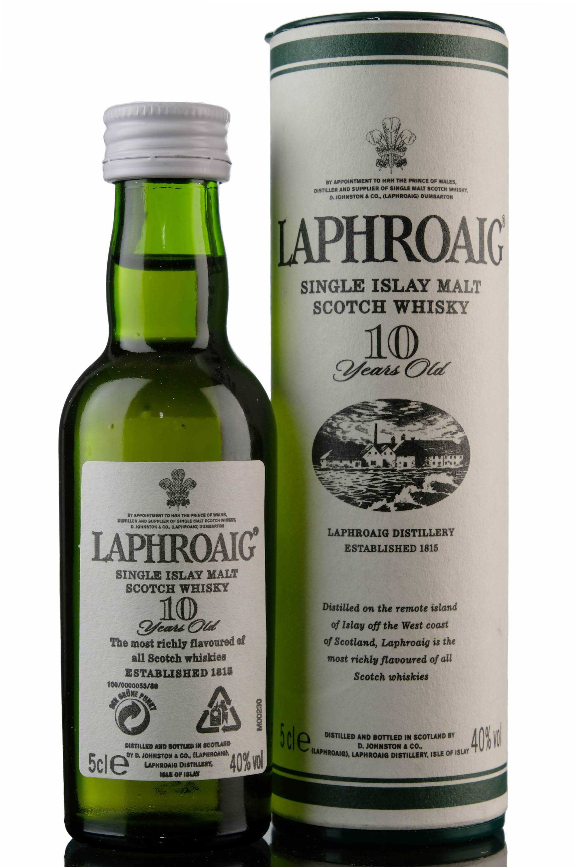 Laphroaig 10 Year Old Miniature