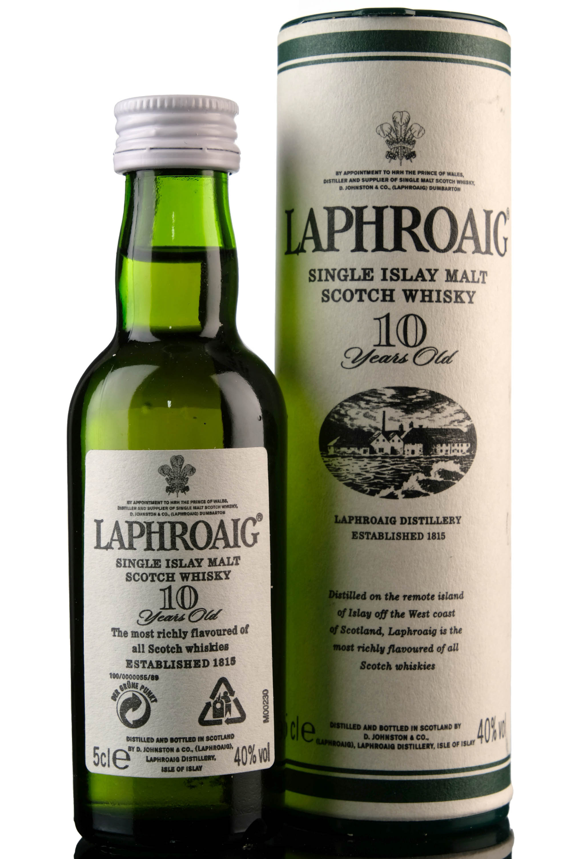 Laphroaig 10 Year Old Miniature