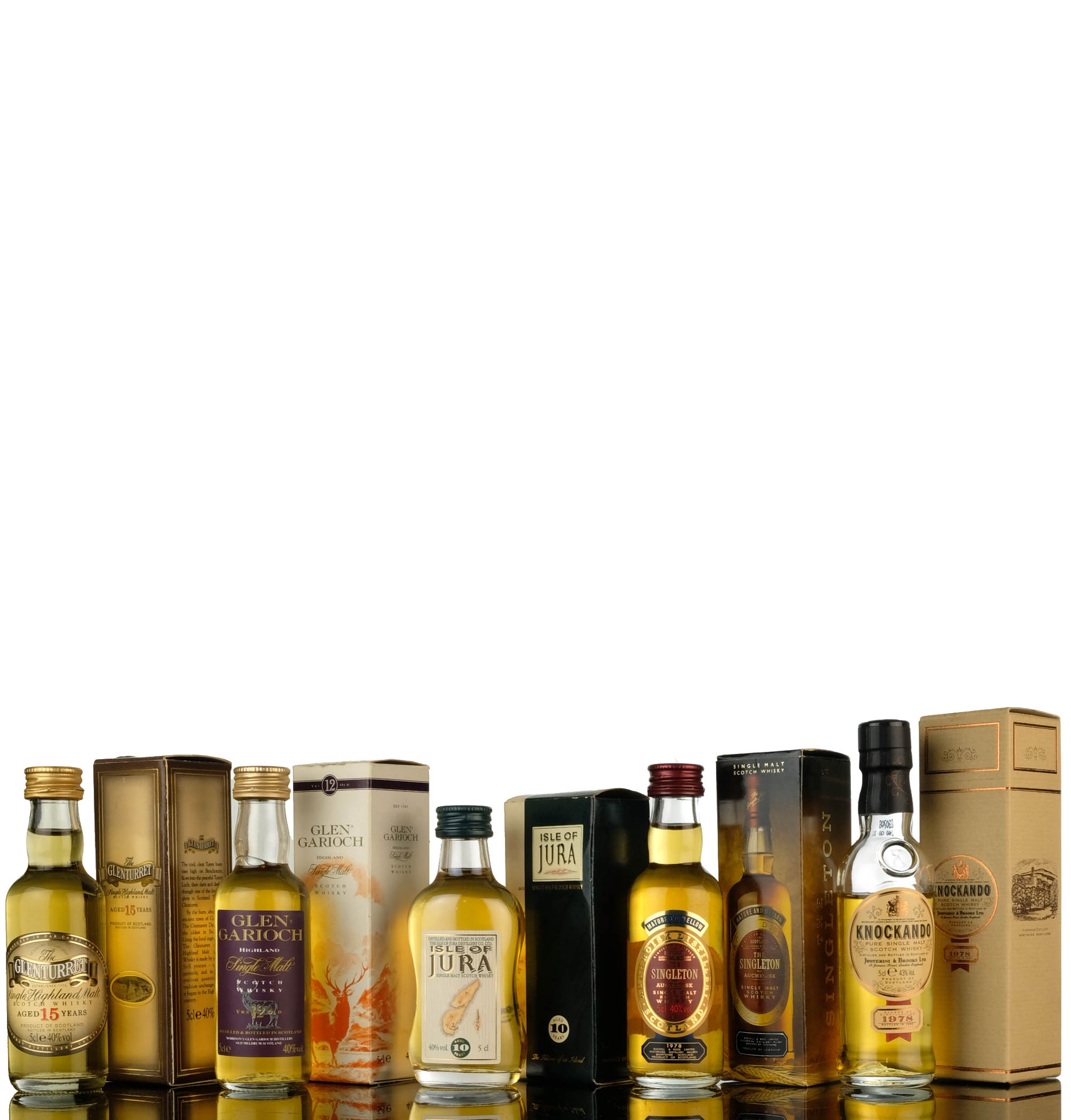 5 x Single Malt Miniatures