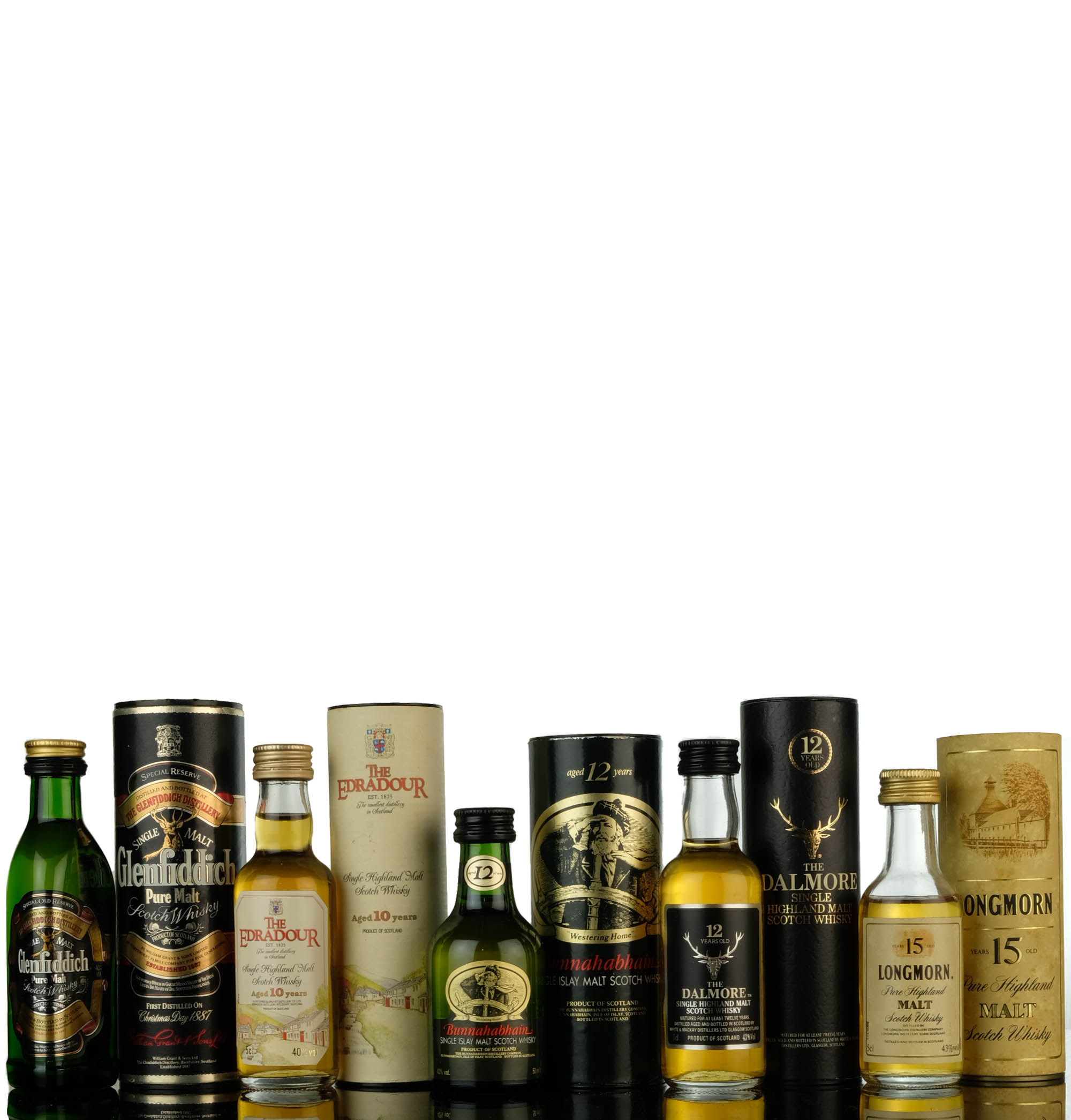 5 x Single Malt Miniatures