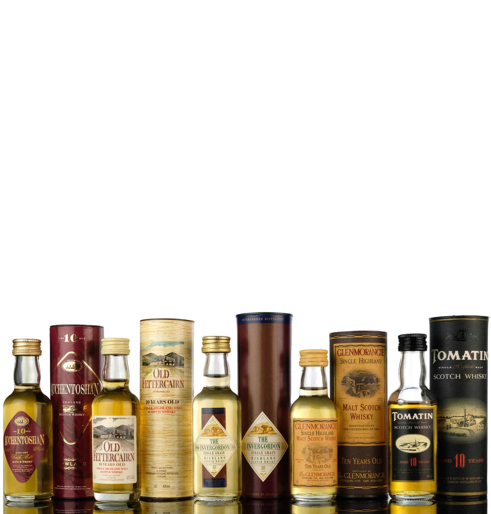 5 x Single Malt Miniatures