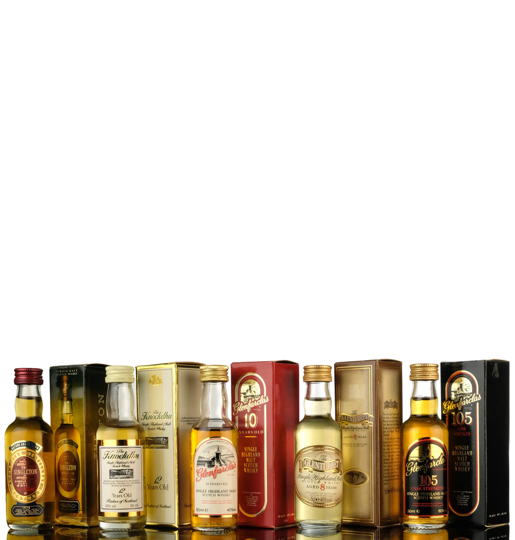 5 x Single Malt Miniatures