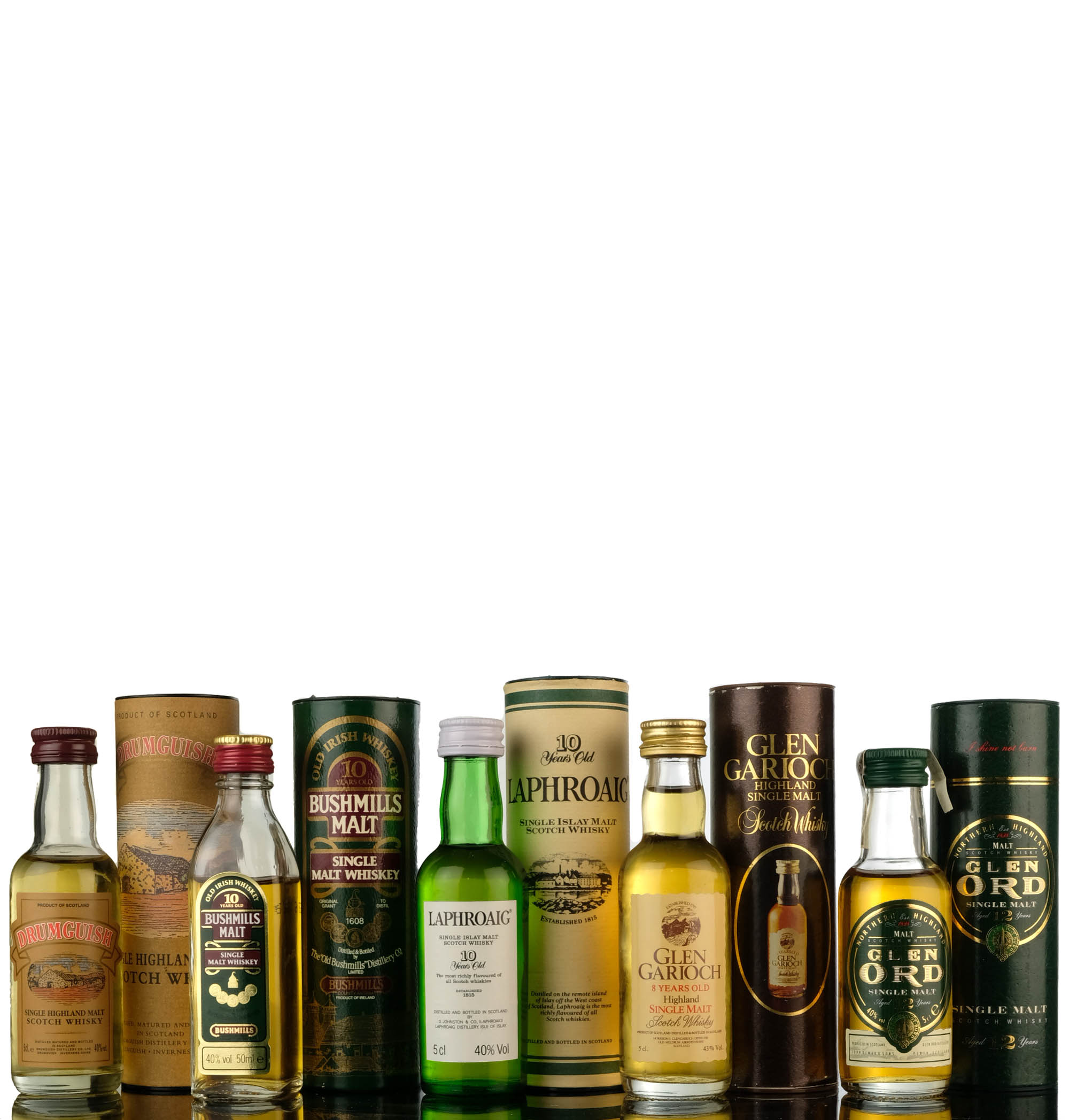5 x Single Malt Miniatures