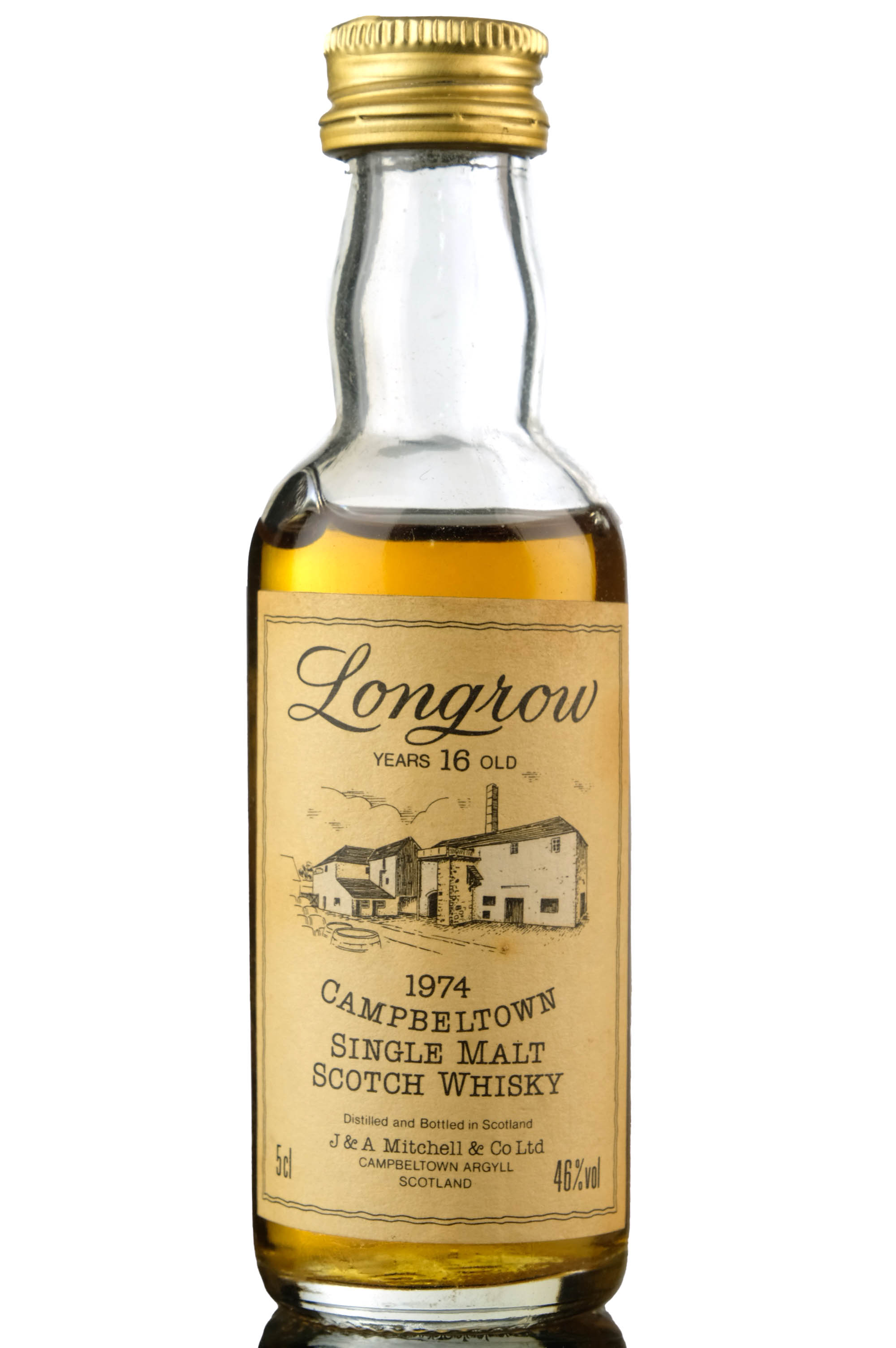 Longrow 1974 - 16 Year Old - Miniature