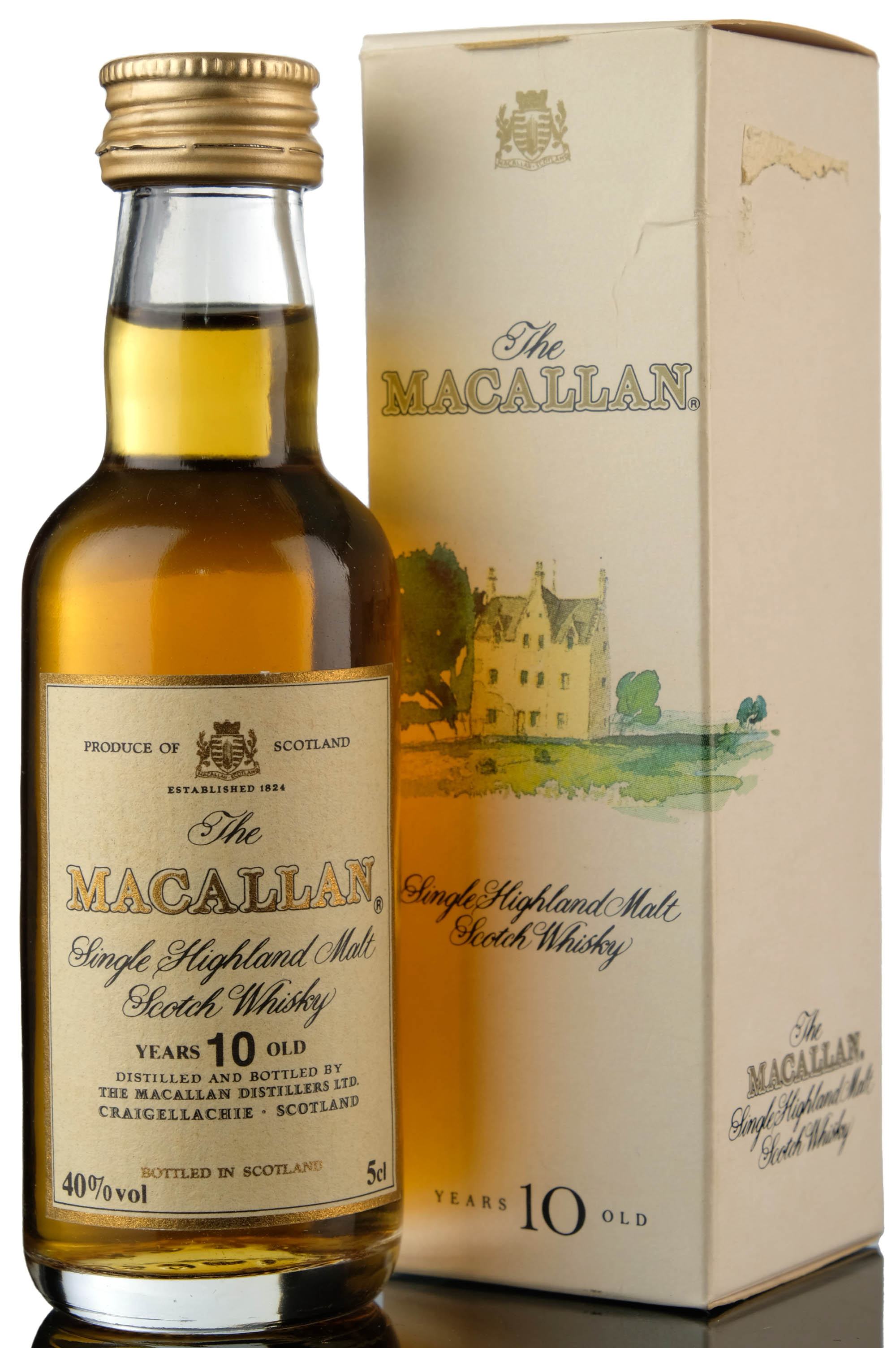 Macallan 10 Year Old - Miniature