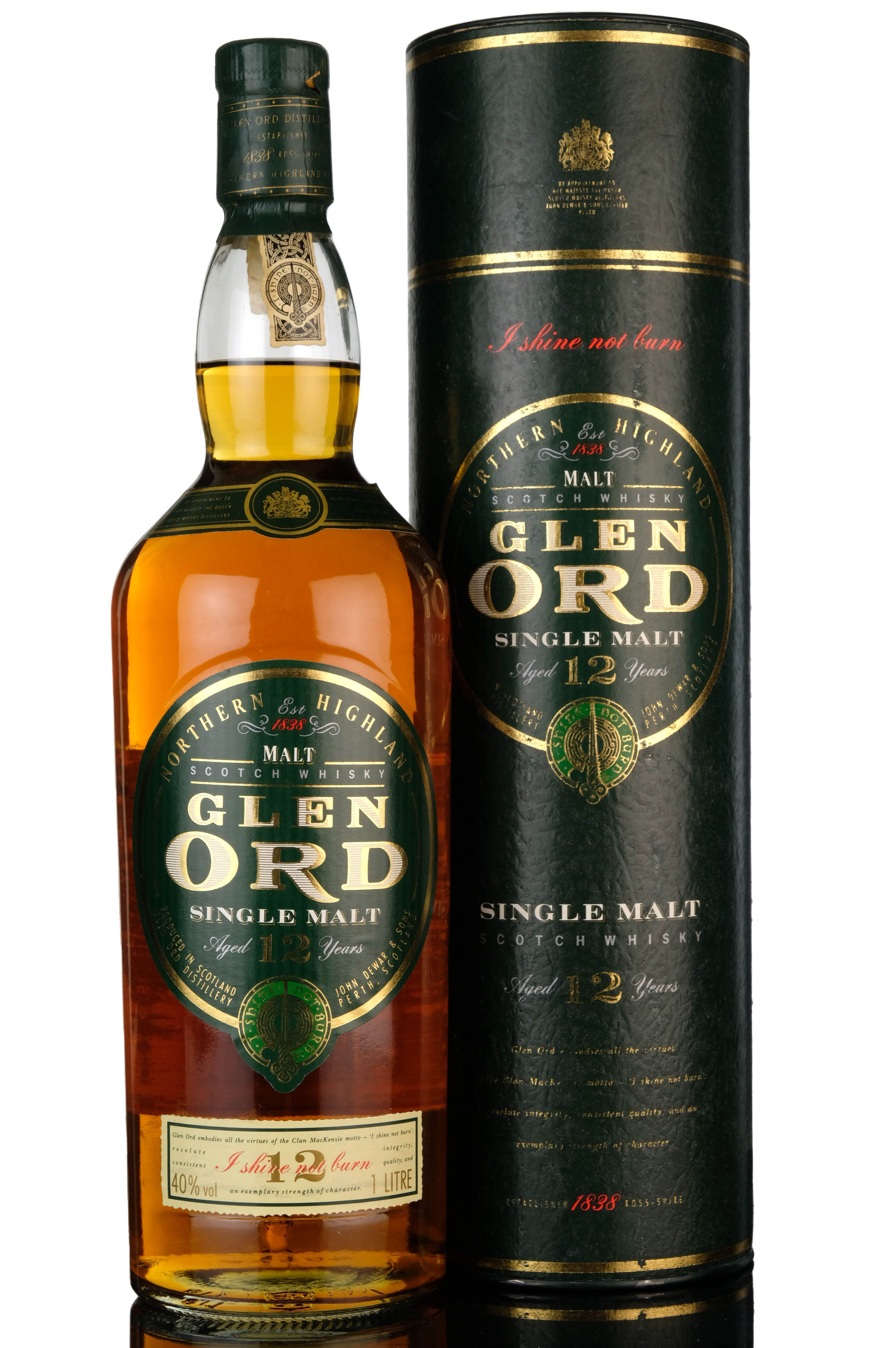 Glen Ord 12 Year Old - Circa 2000 - 1 Litre