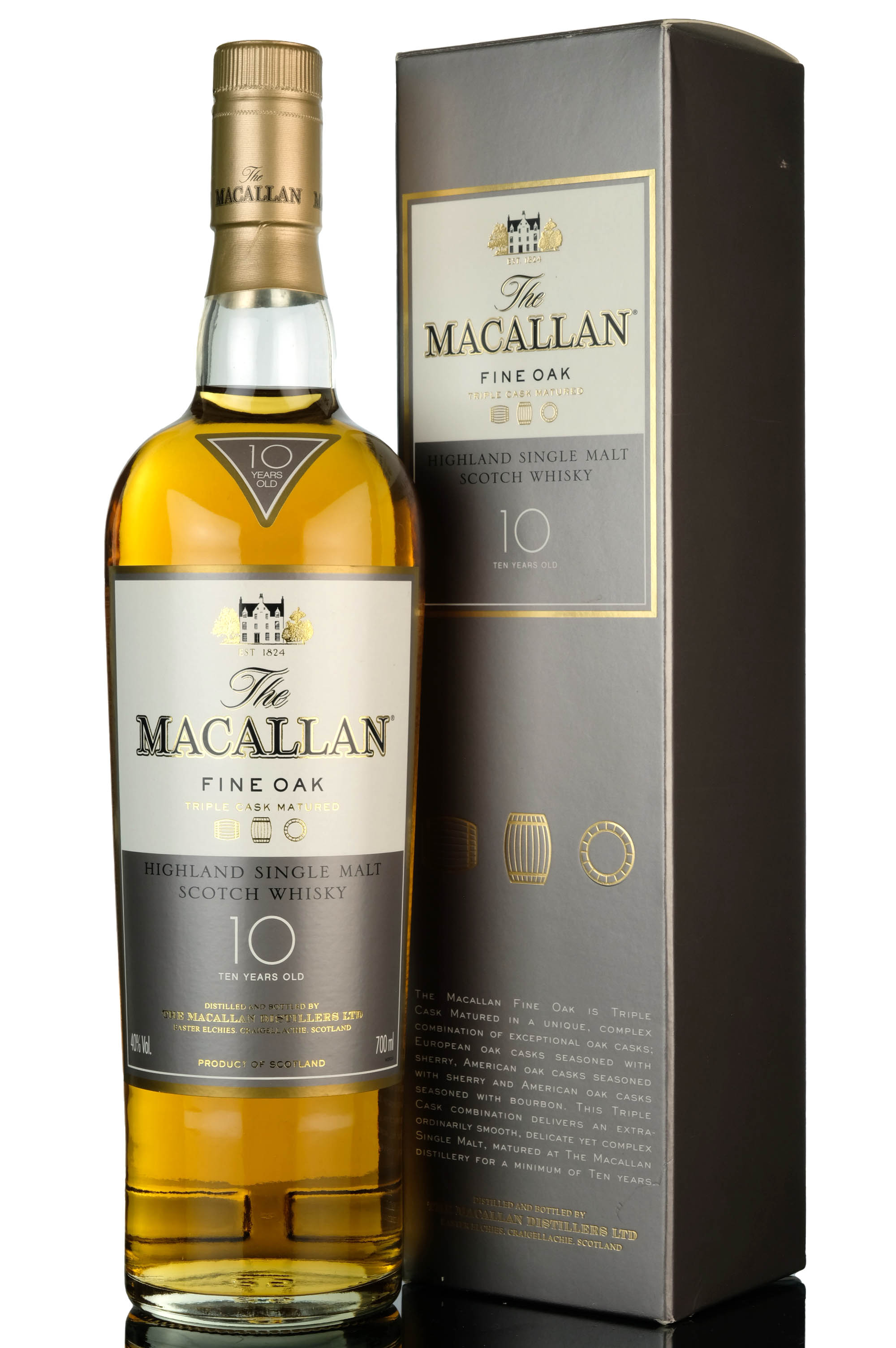 Macallan 10 Year Old - Fine Oak - Mid 2000s