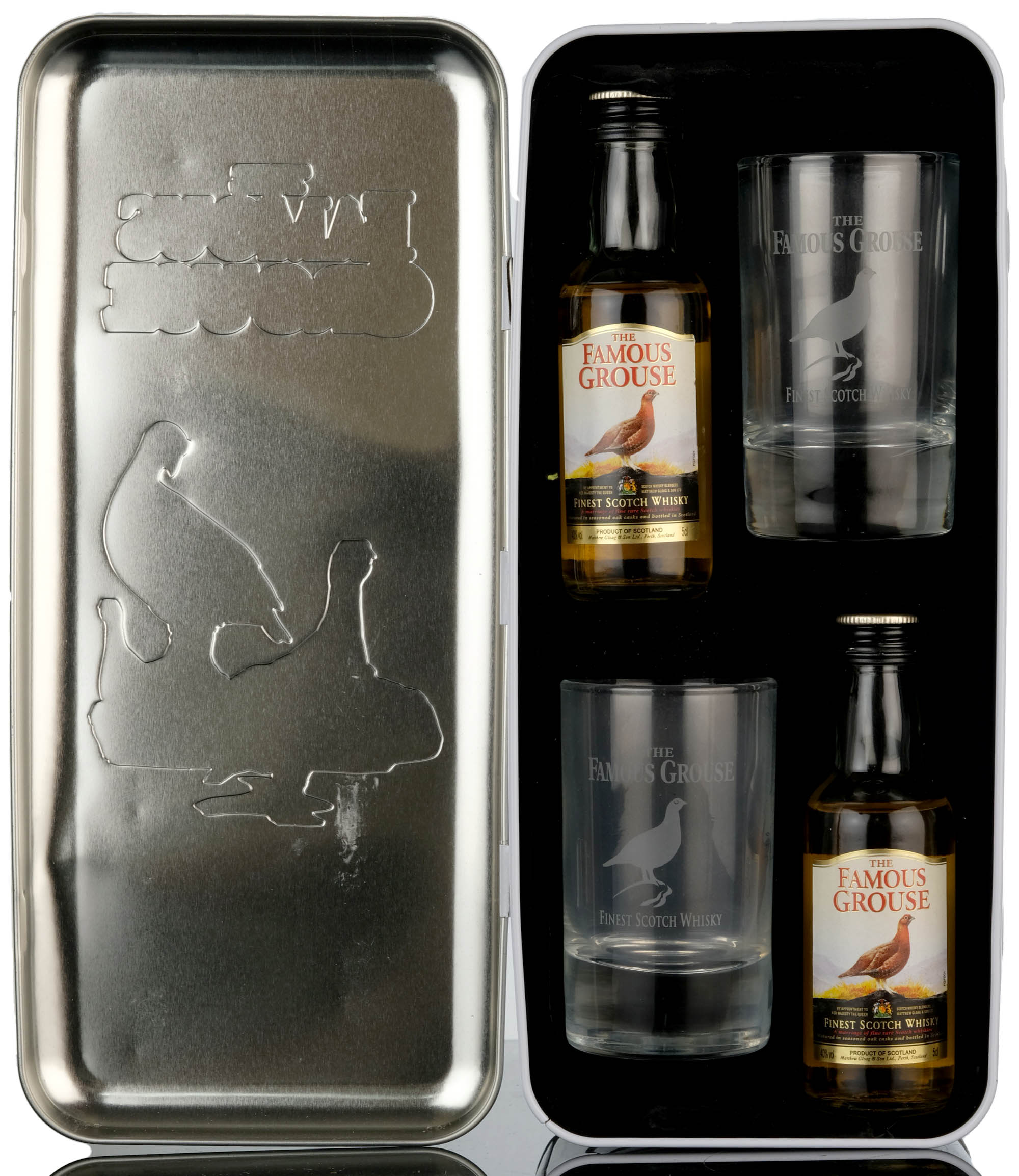 Famous Grouse Miniature Presentation Set
