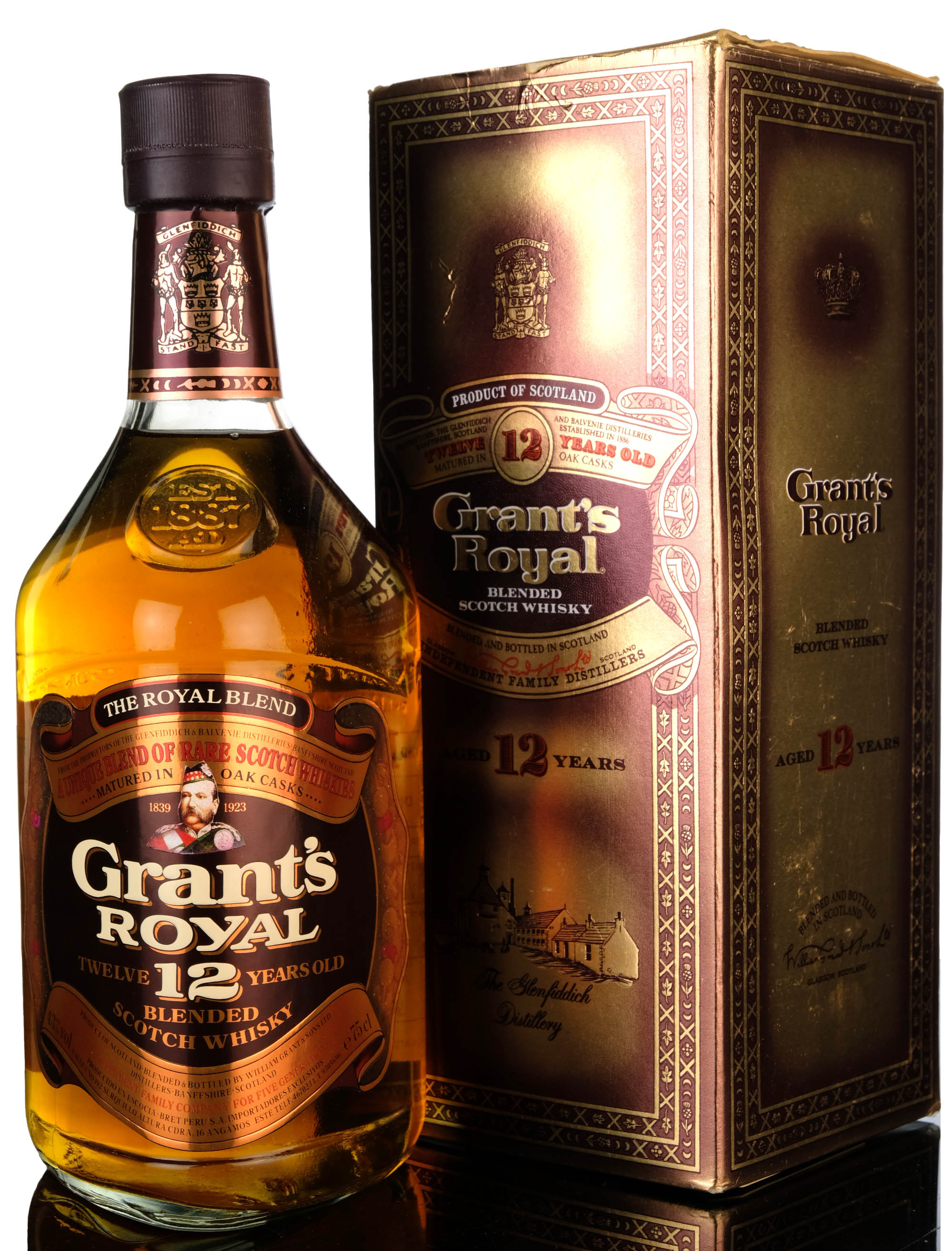 Grants Royal 12 Year Old - 1980s