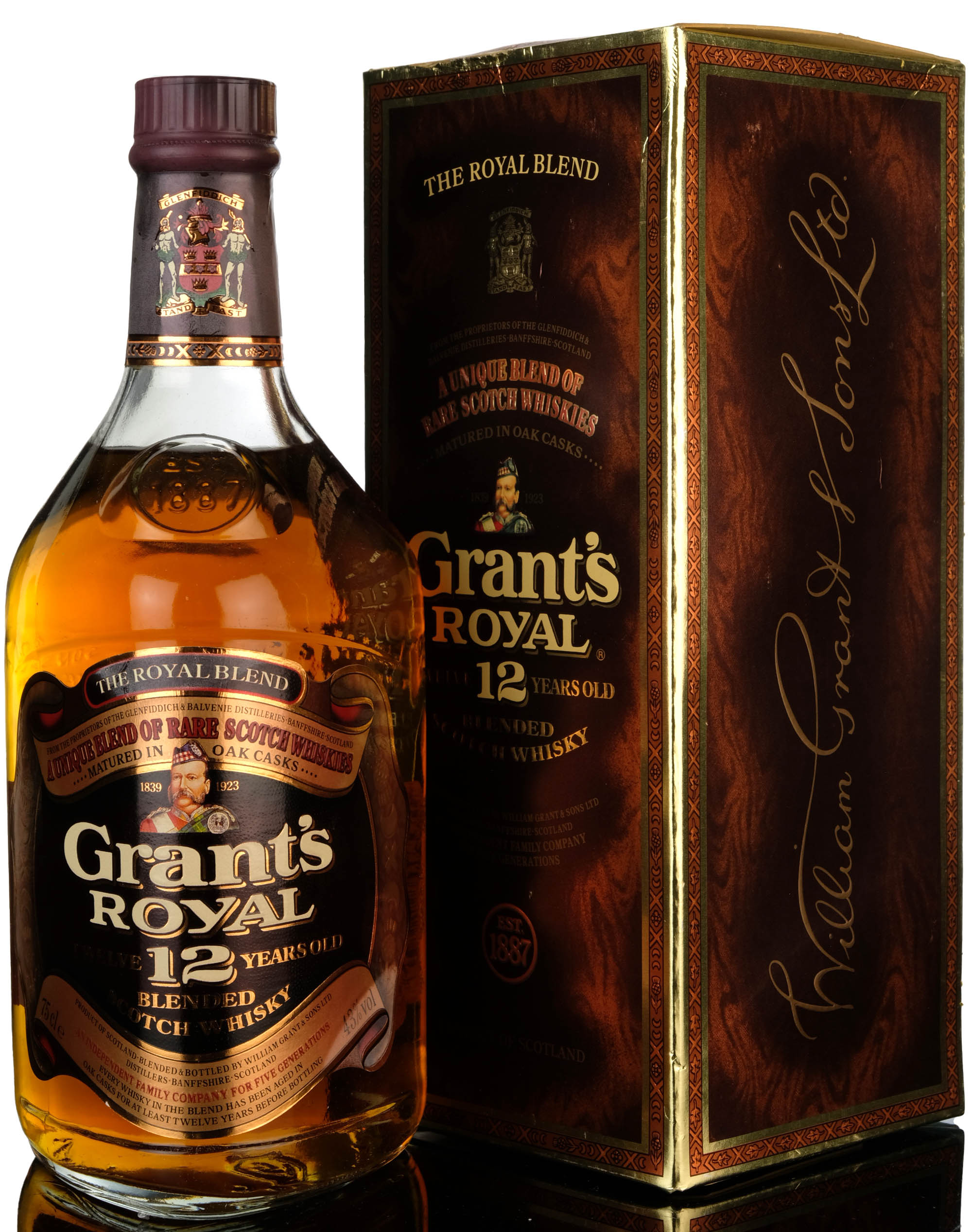Grants Royal 12 Year Old - 1980s