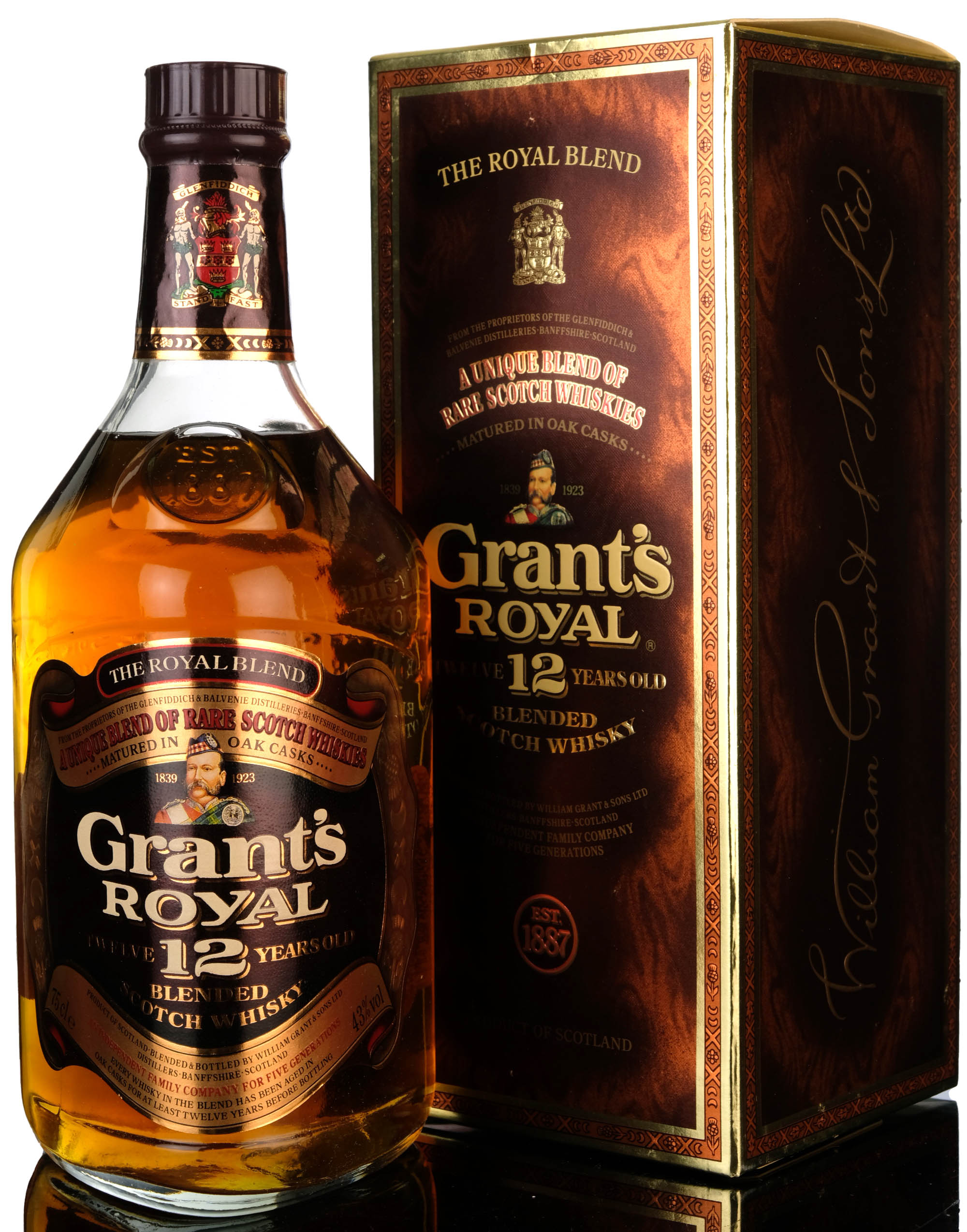 Grants Royal 12 Year Old - 1980s