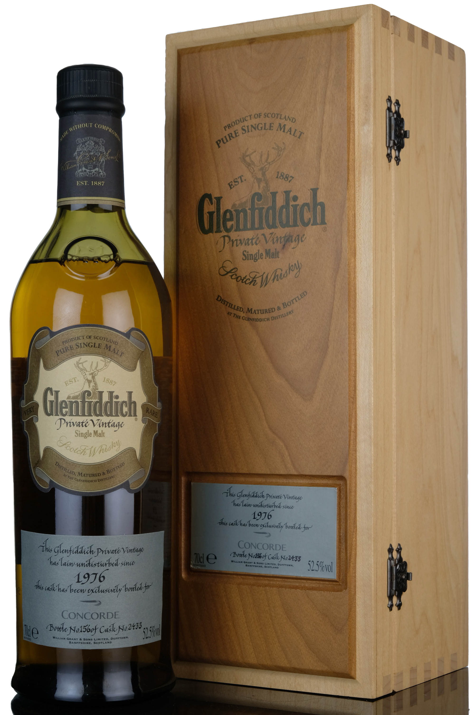 Glenfiddich 1976-2002 - Private Vintage - Single Cask 2433 - Concorde Exclusive