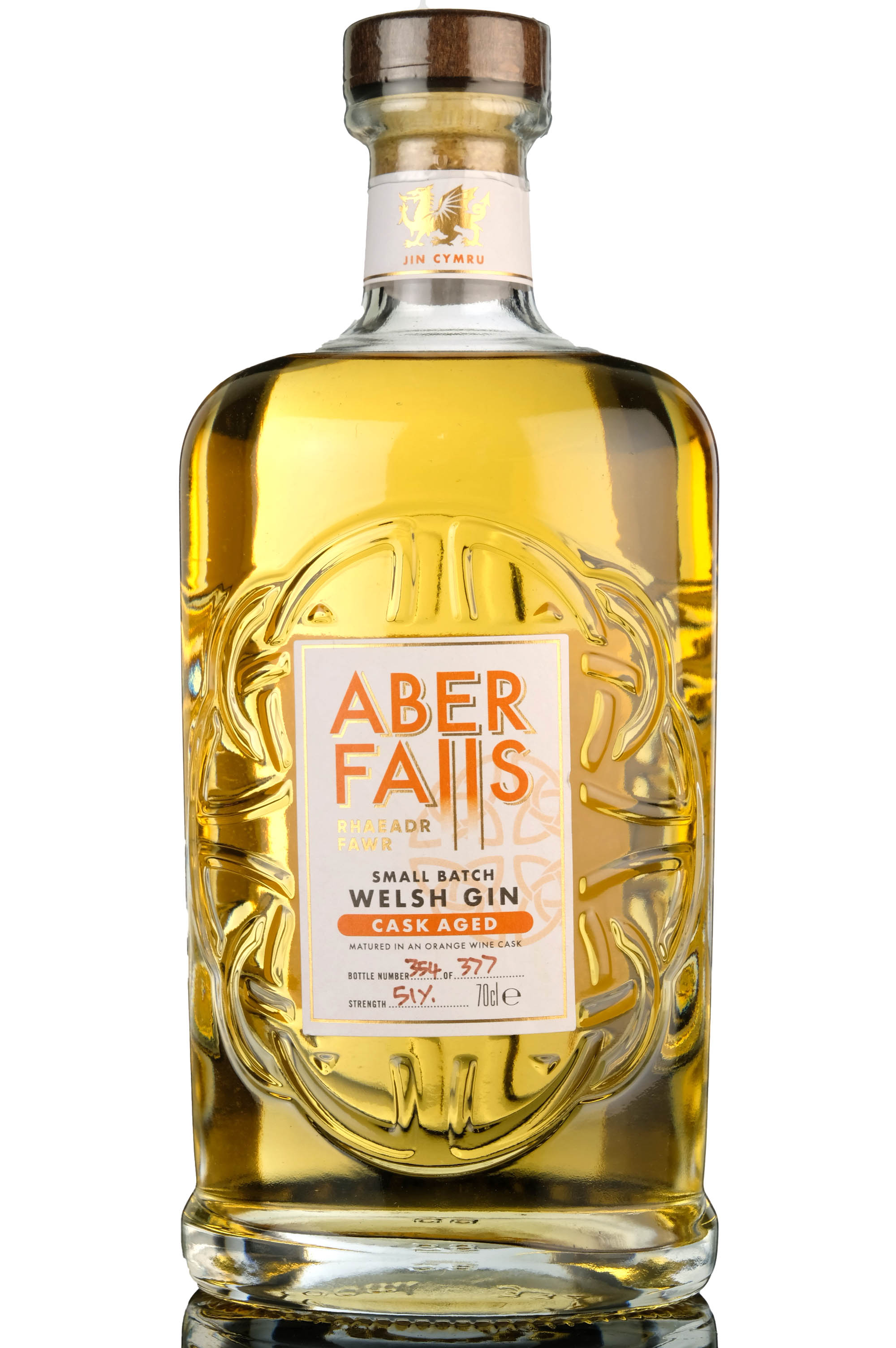 Aber Falls Small Batch Welsh Gin - Orange Wine Cask