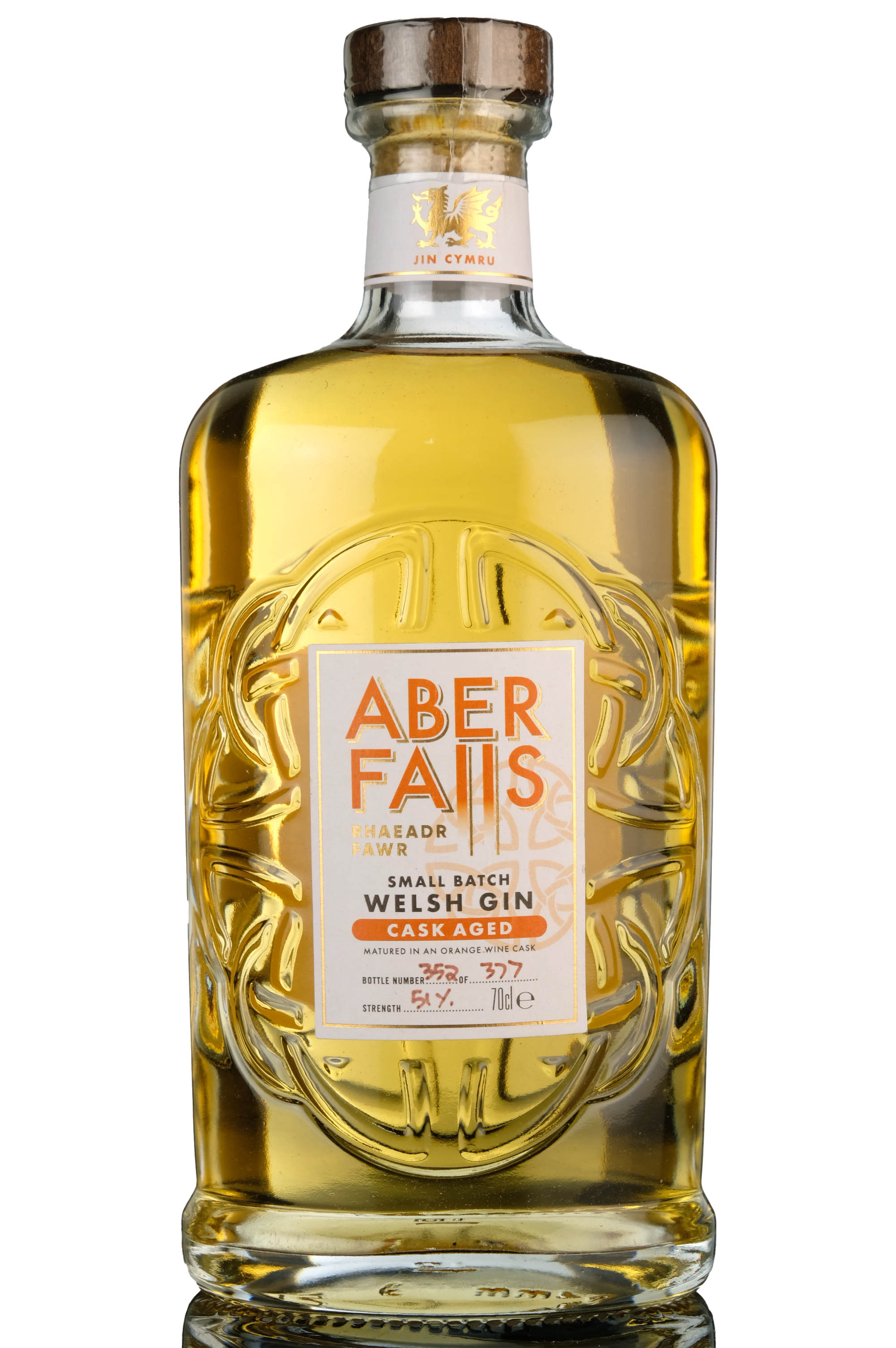 Aber Falls Small Batch Welsh Gin - Orange Wine Cask