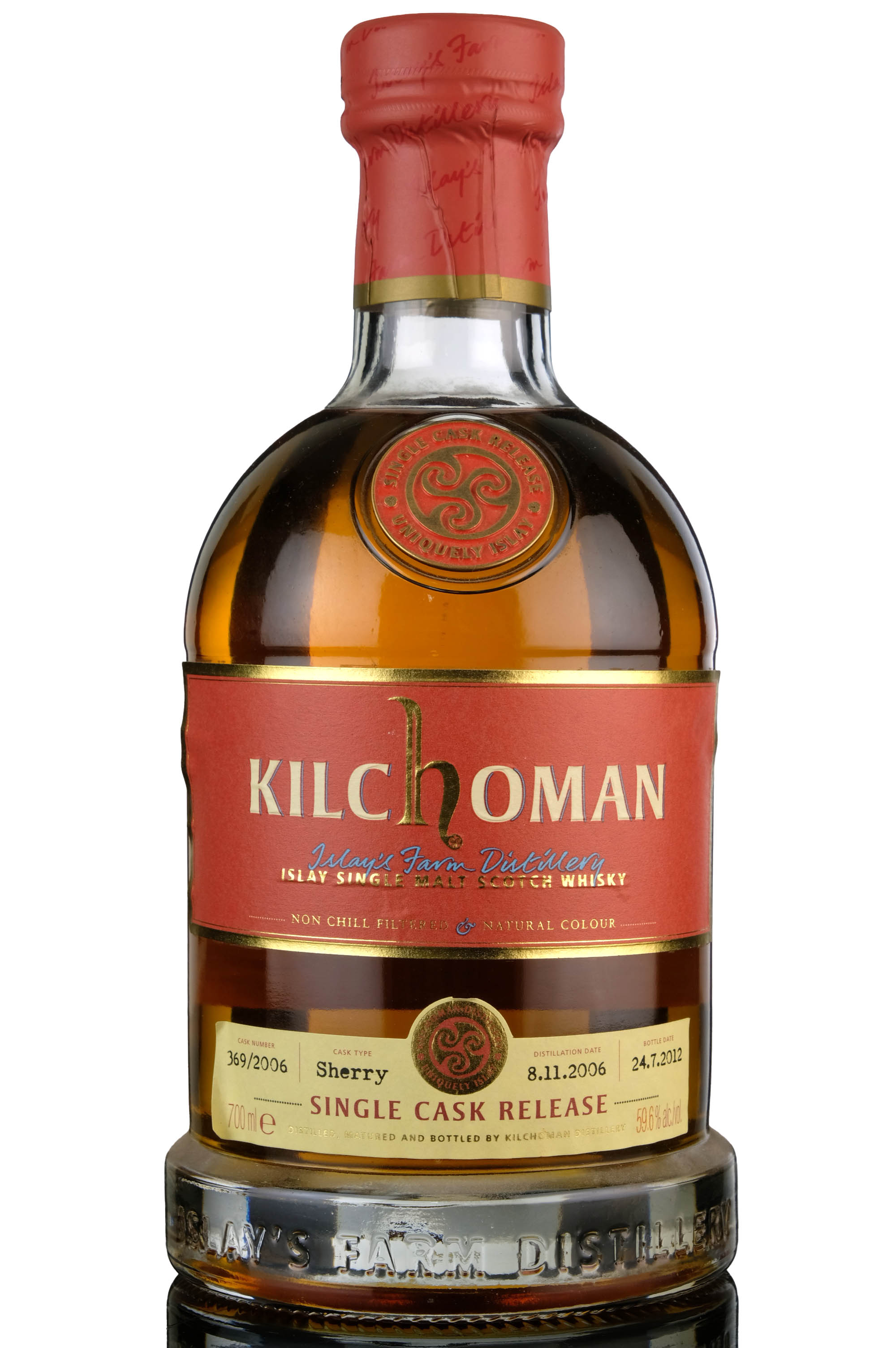 Kilchoman 2006-2012 - Single Cask 369 - Royal Mile Whiskies Exclusive