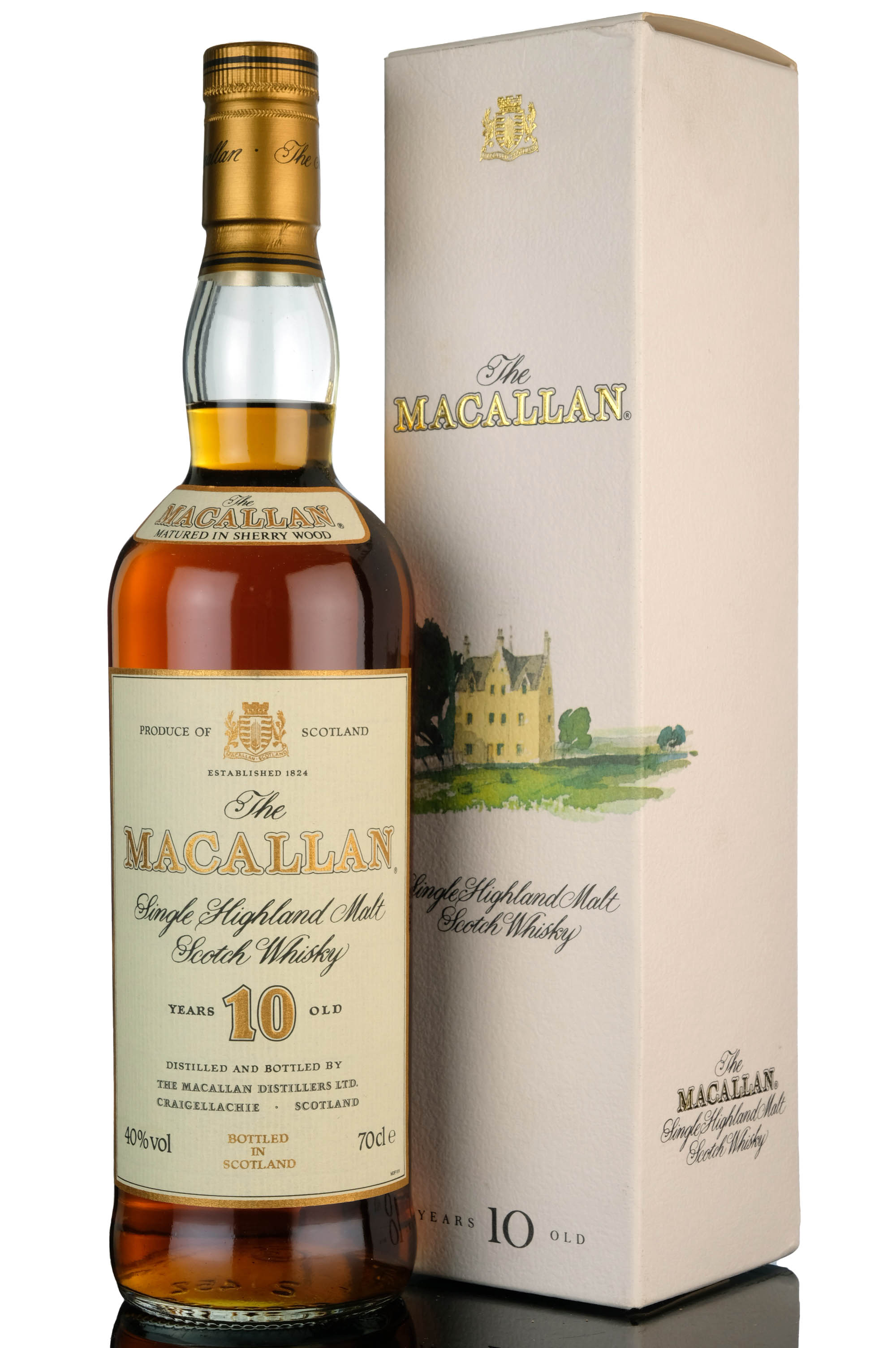 Macallan 10 Year Old - Sherry Cask - 1990s