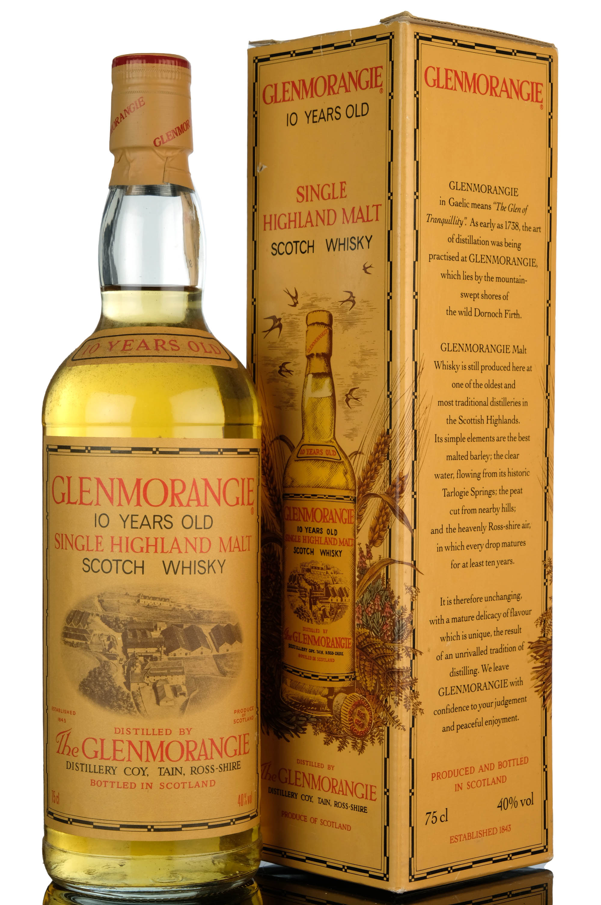 Glenmorangie 10 Year Old - Circa 1990