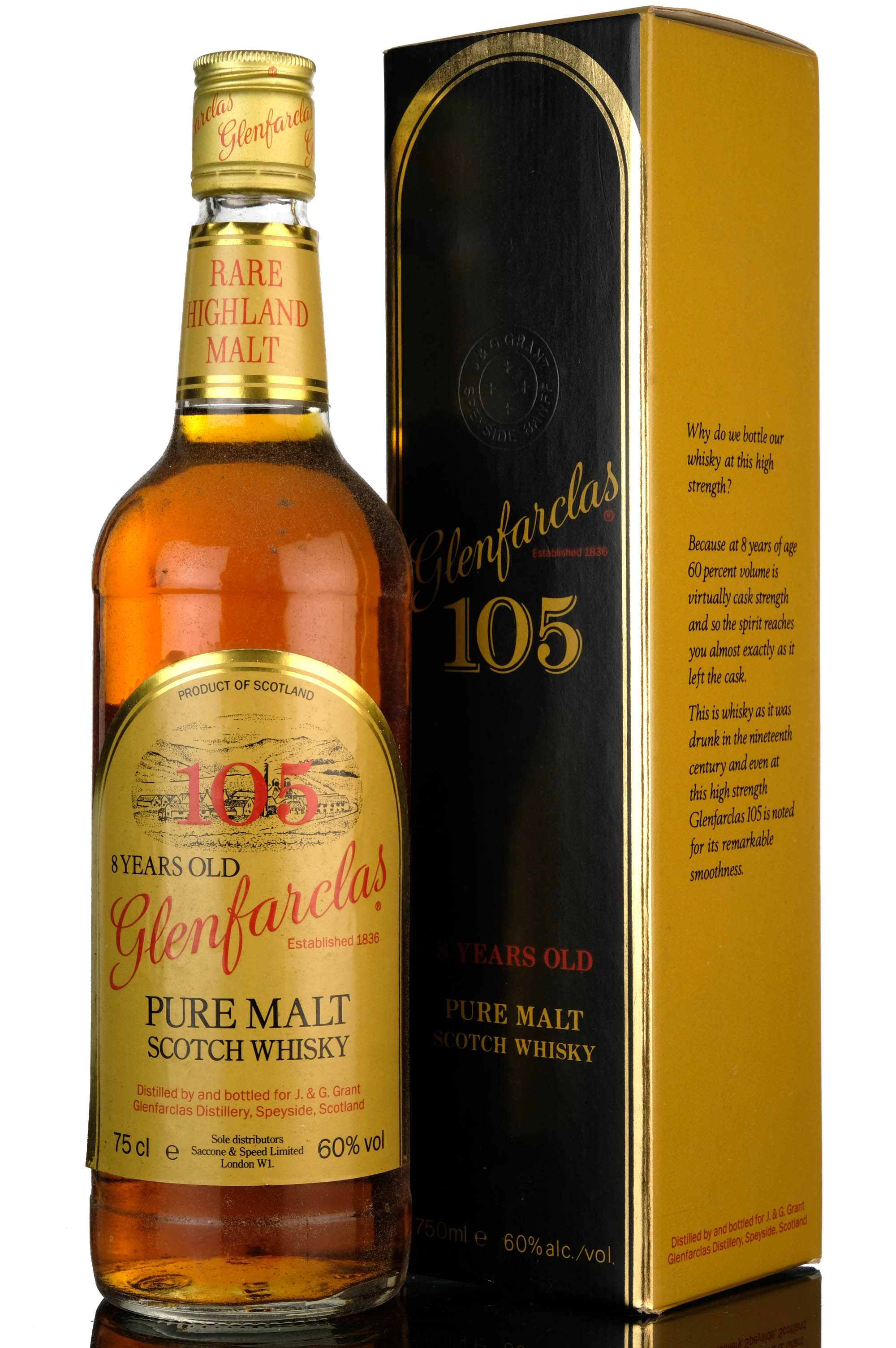 Glenfarclas 8 Year Old - 105 - 1980s