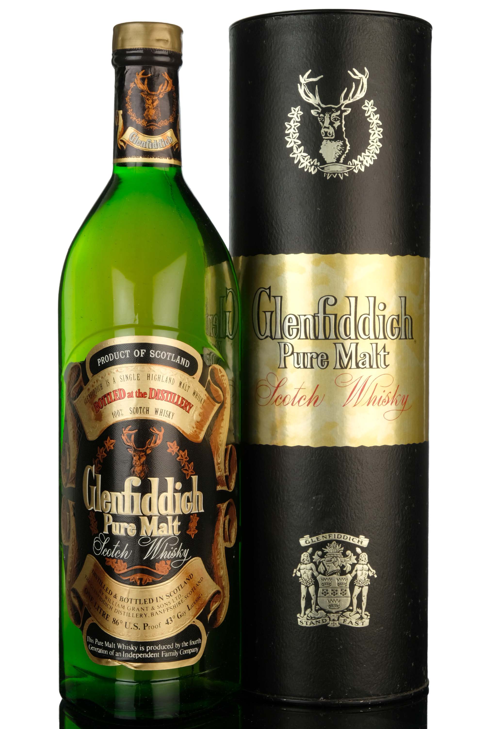 Glenfiddich Pure Malt - 1980s - 1 Litre