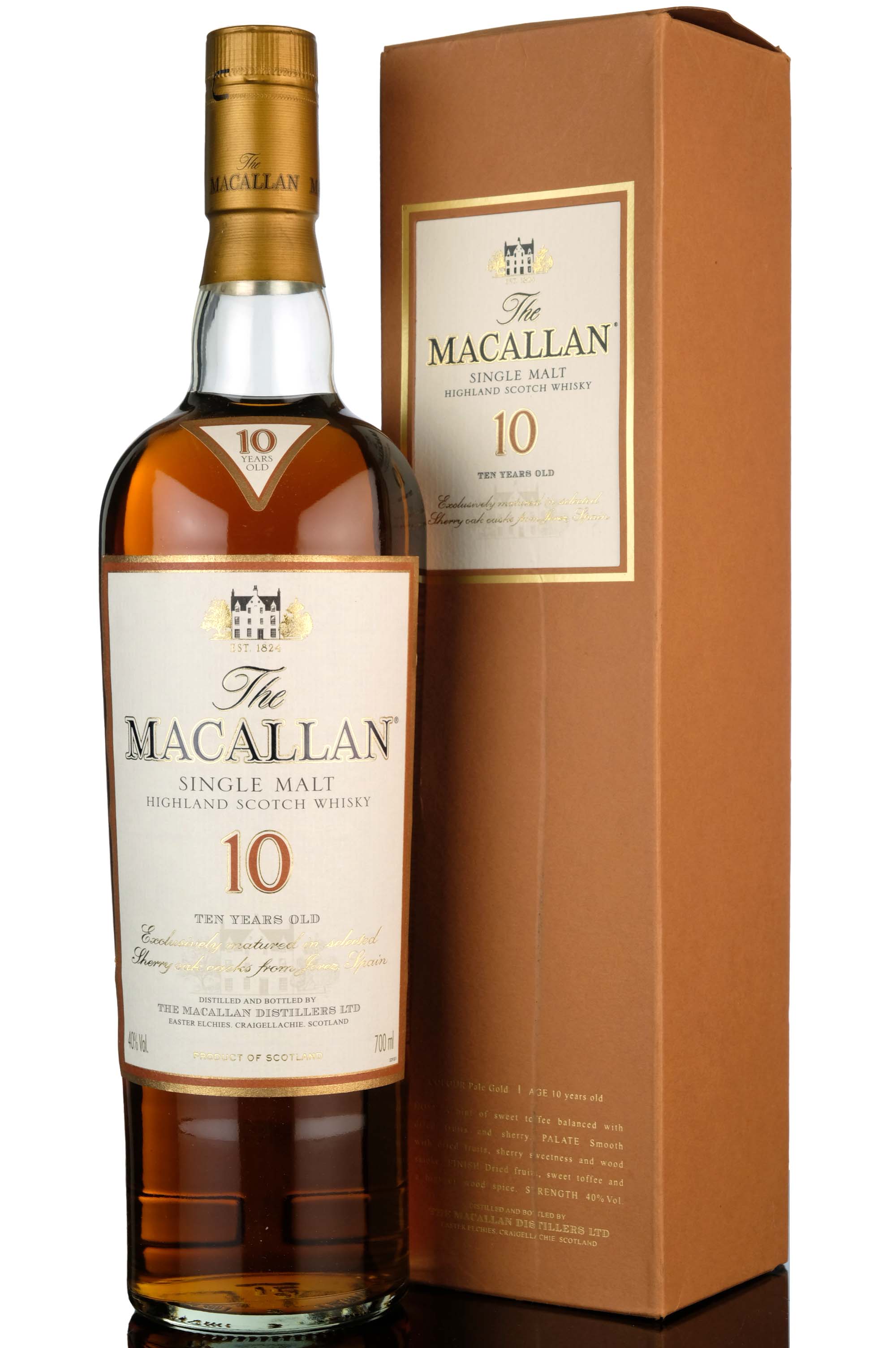 Macallan 10 Year Old - Sherry Cask - Mid 2000s