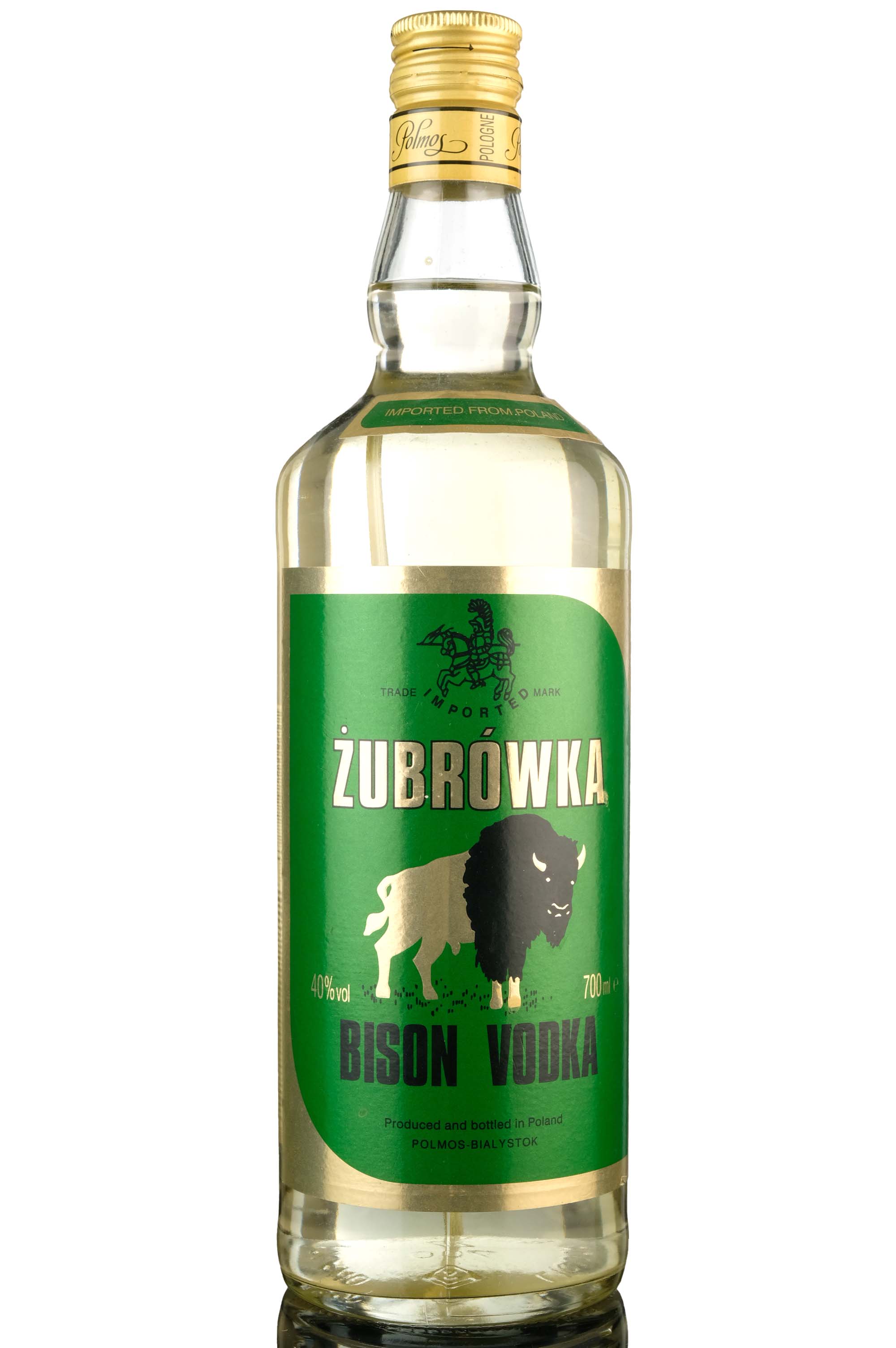 Zubrowka Bison Grass Vodka