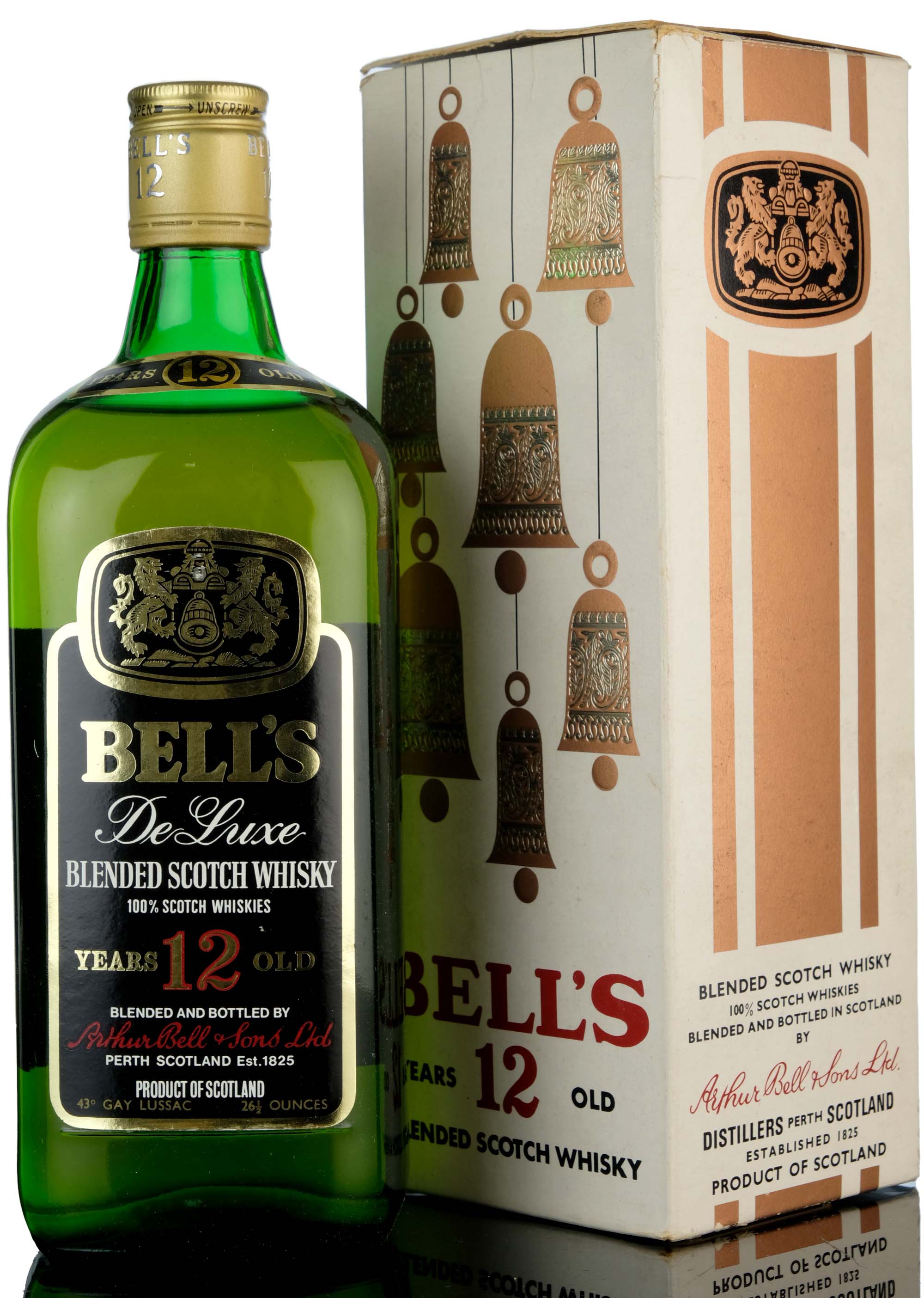 Bells 12 Year Old - De Luxe - 1970s