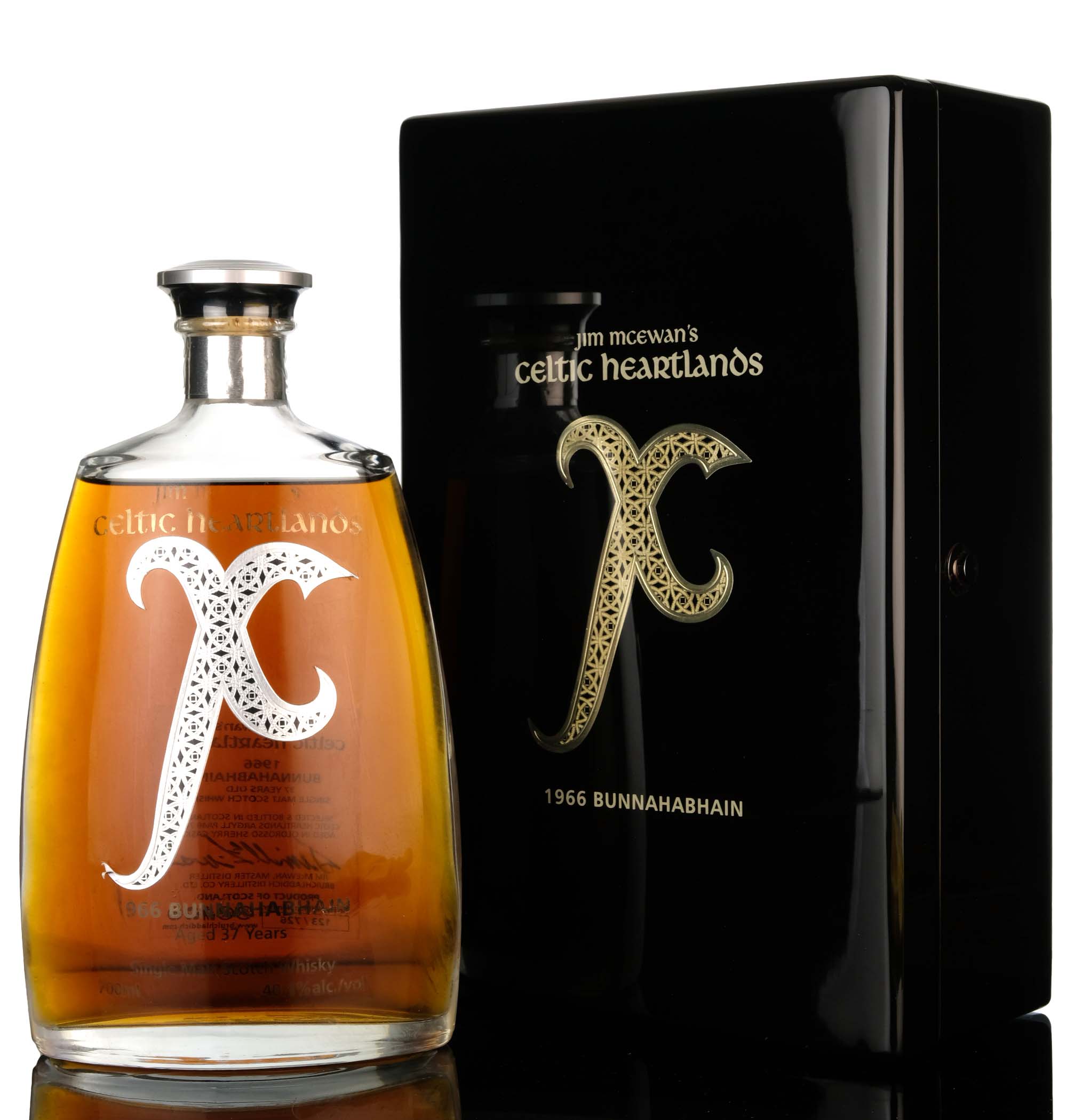 Bunnahabhain 1966-2004 - 37 Year Old - Jim McEwans Celtic Heartlands