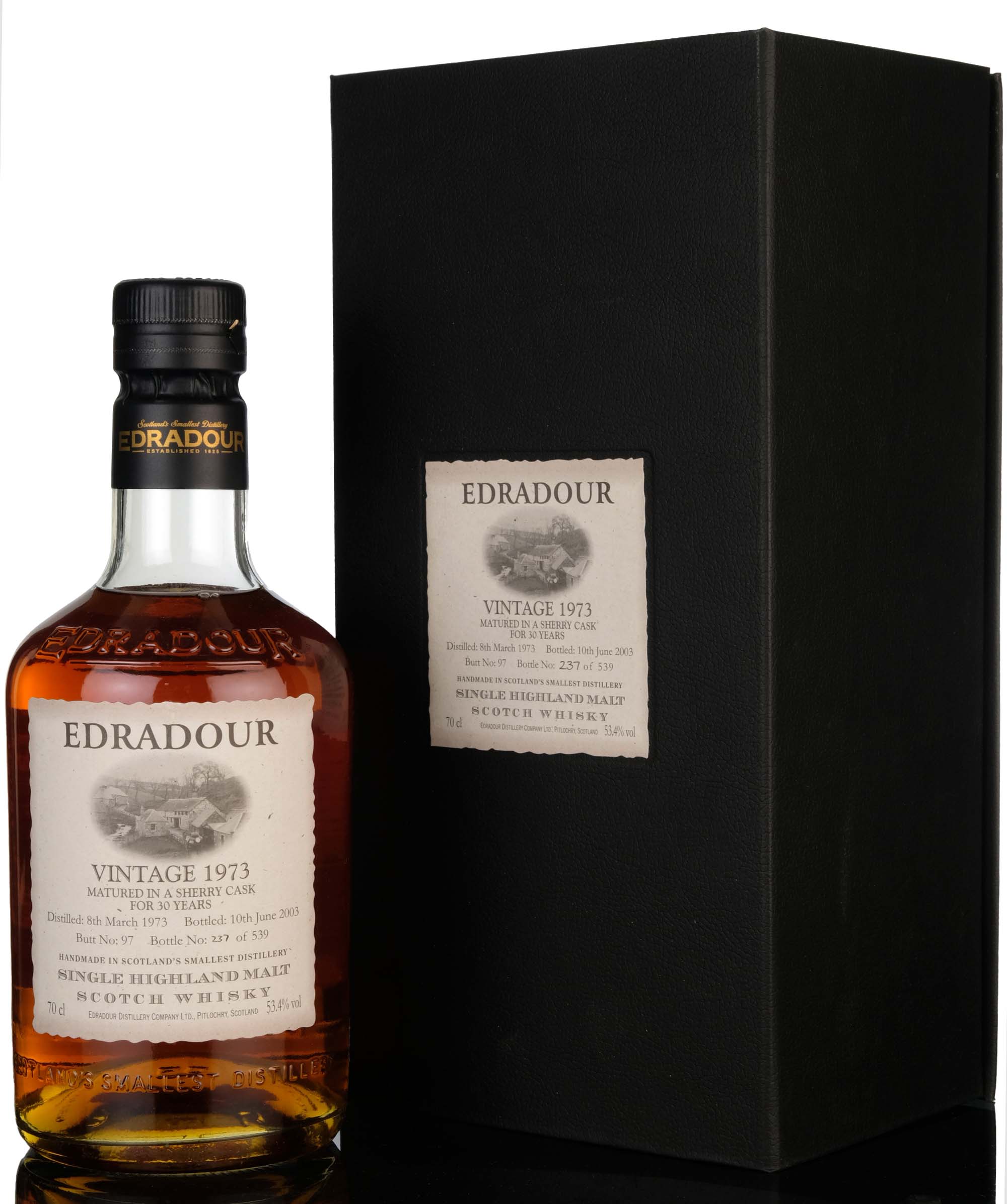 Edradour 1973-2003 - 30 Year Old - Single Cask 97