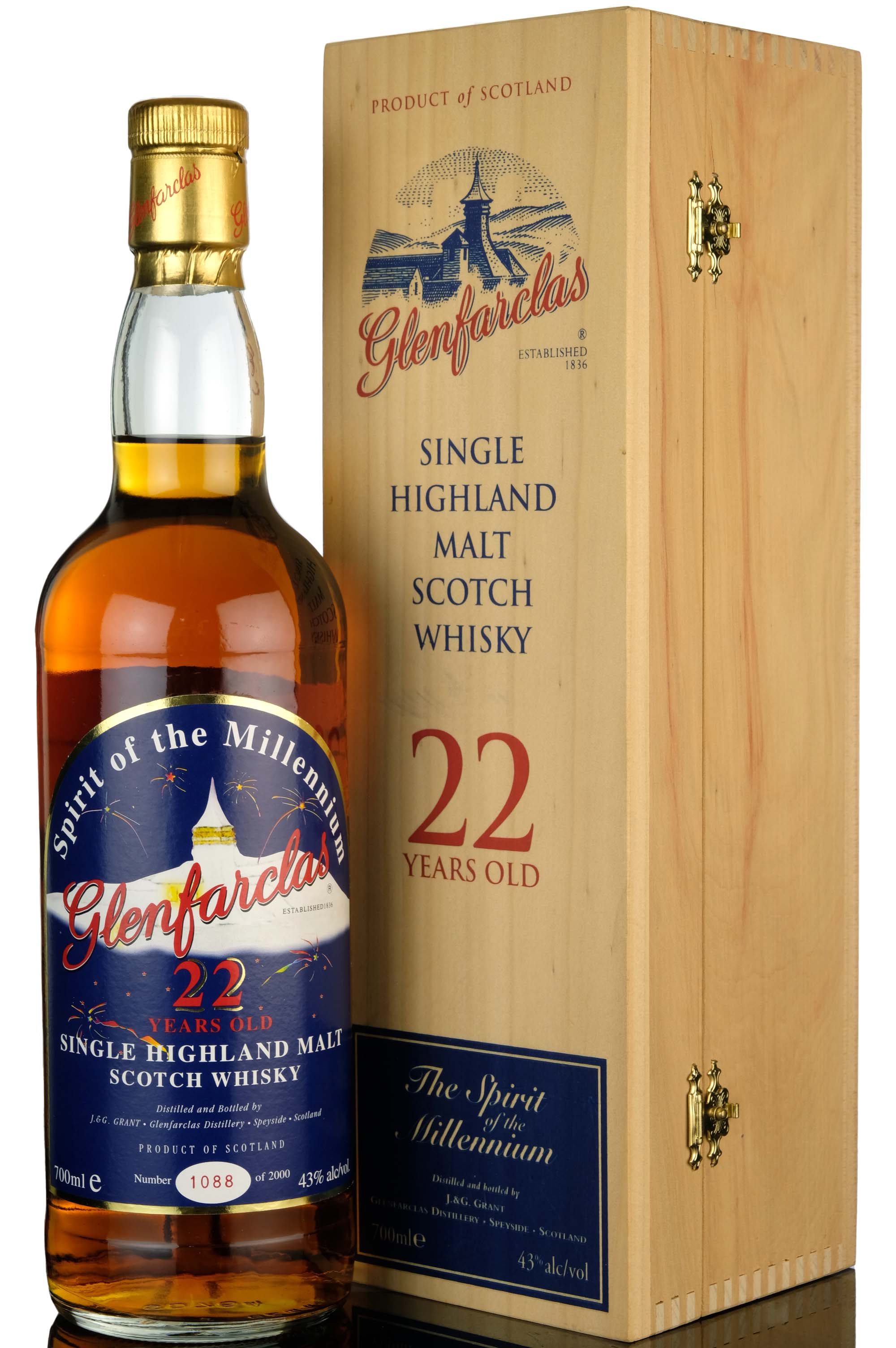 Glenfarclas 22 Year Old - Spirit Of The Millennium 2000