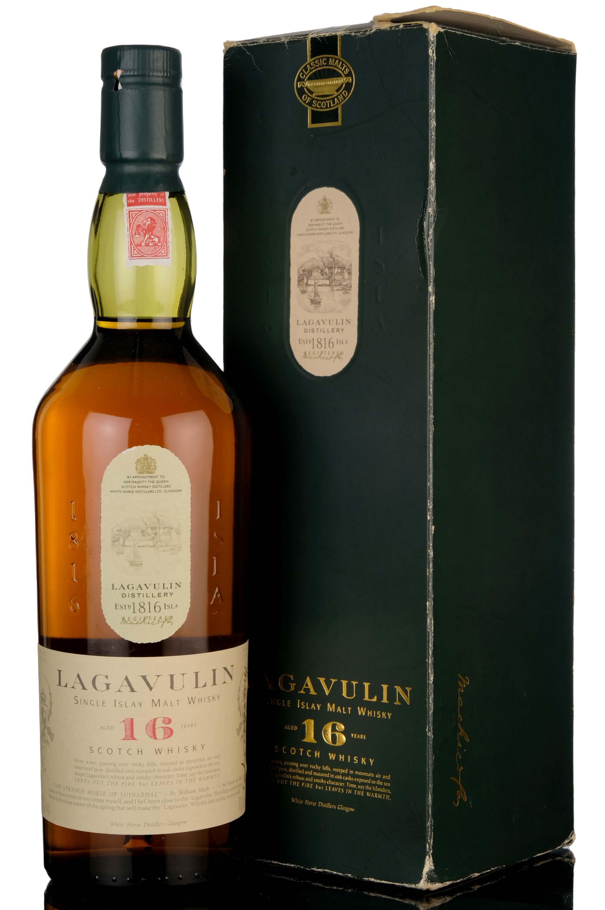 Lagavulin 16 Year Old - White Horse - 1990s