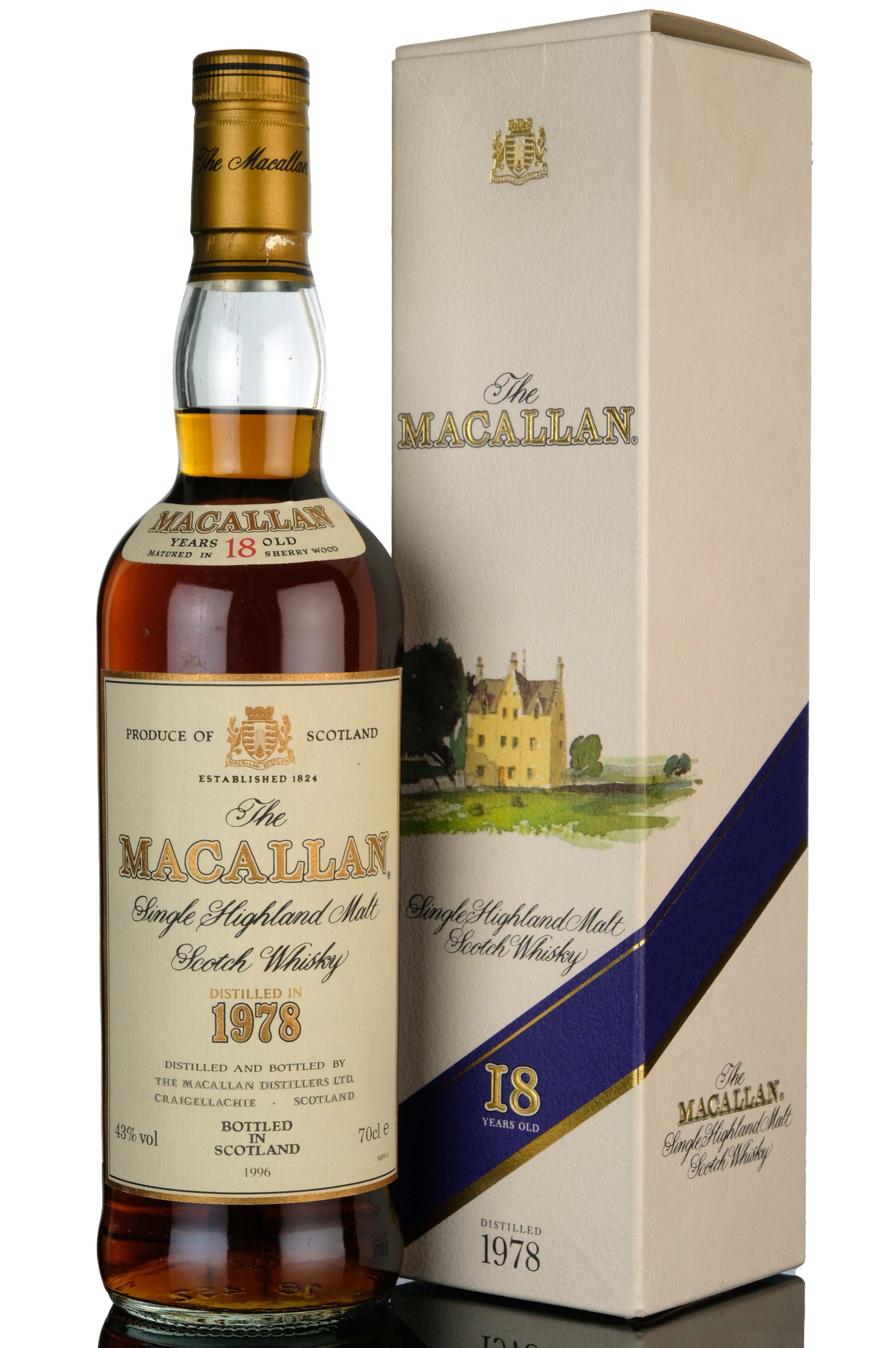 Macallan 1978-1996 - 18 Year Old - Sherry Cask