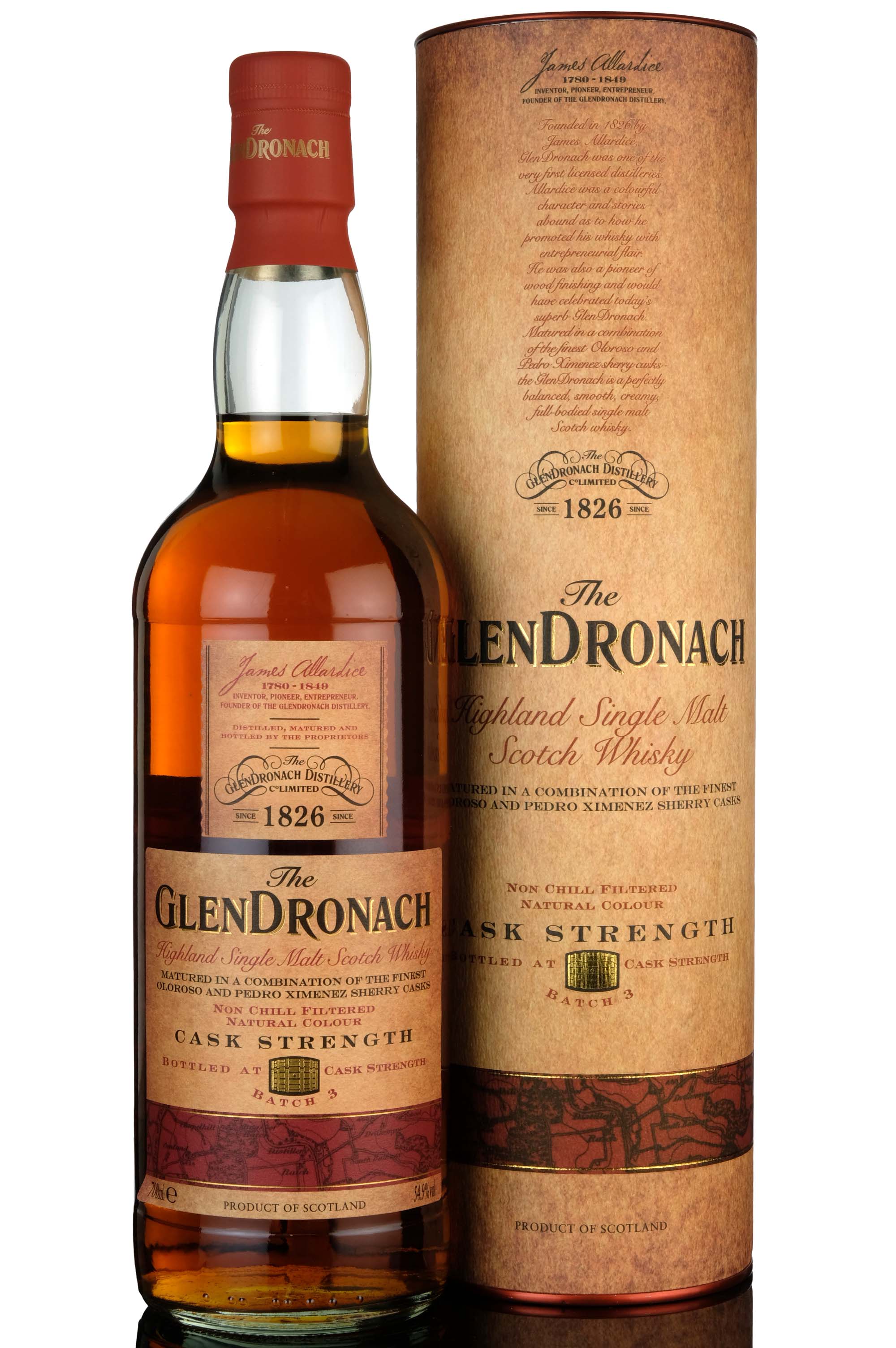 Glendronach Cask Strength Batch 3 - 2013 Release