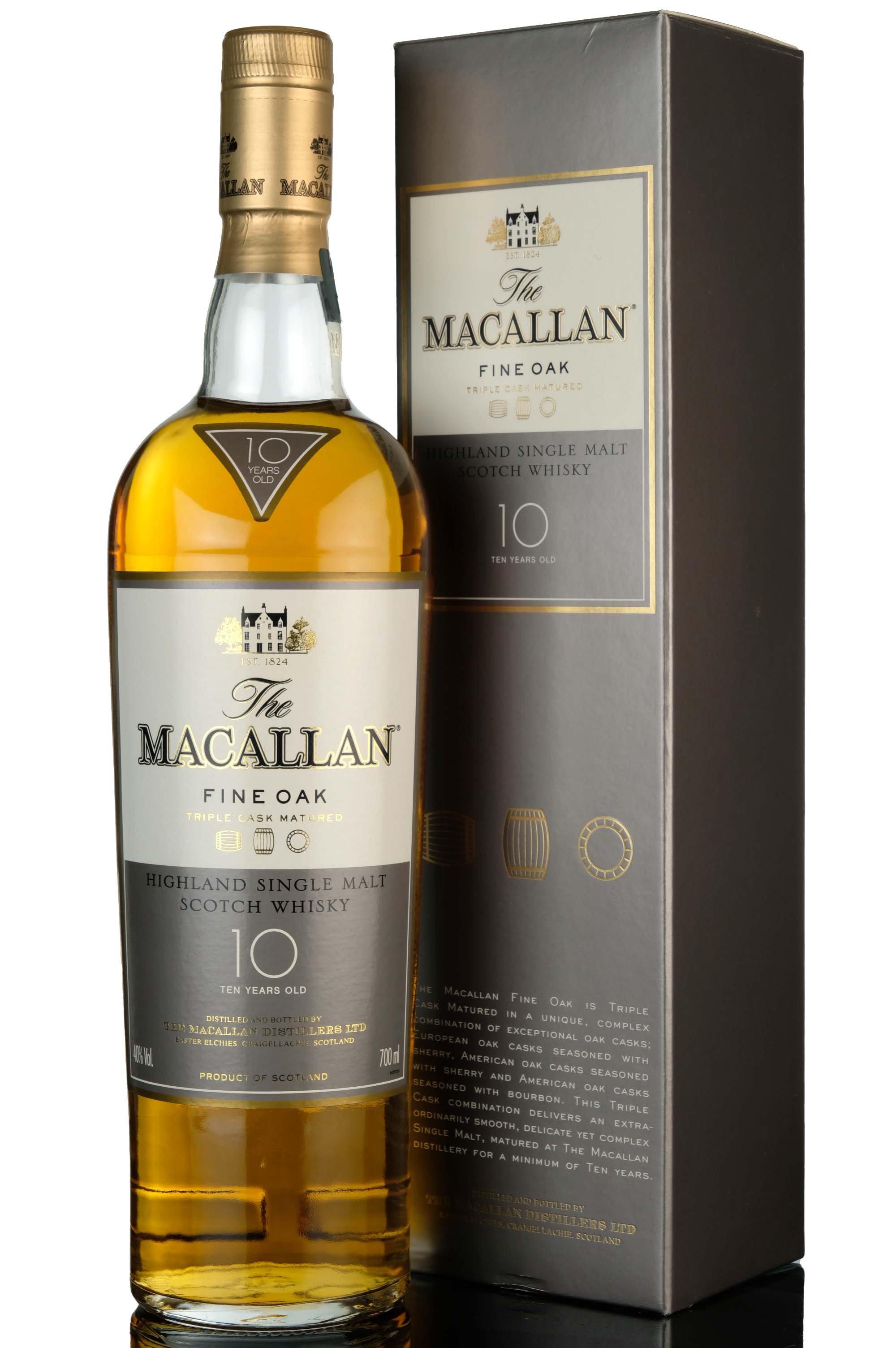 Macallan 10 Year Old - Fine Oak - Mid 2000s