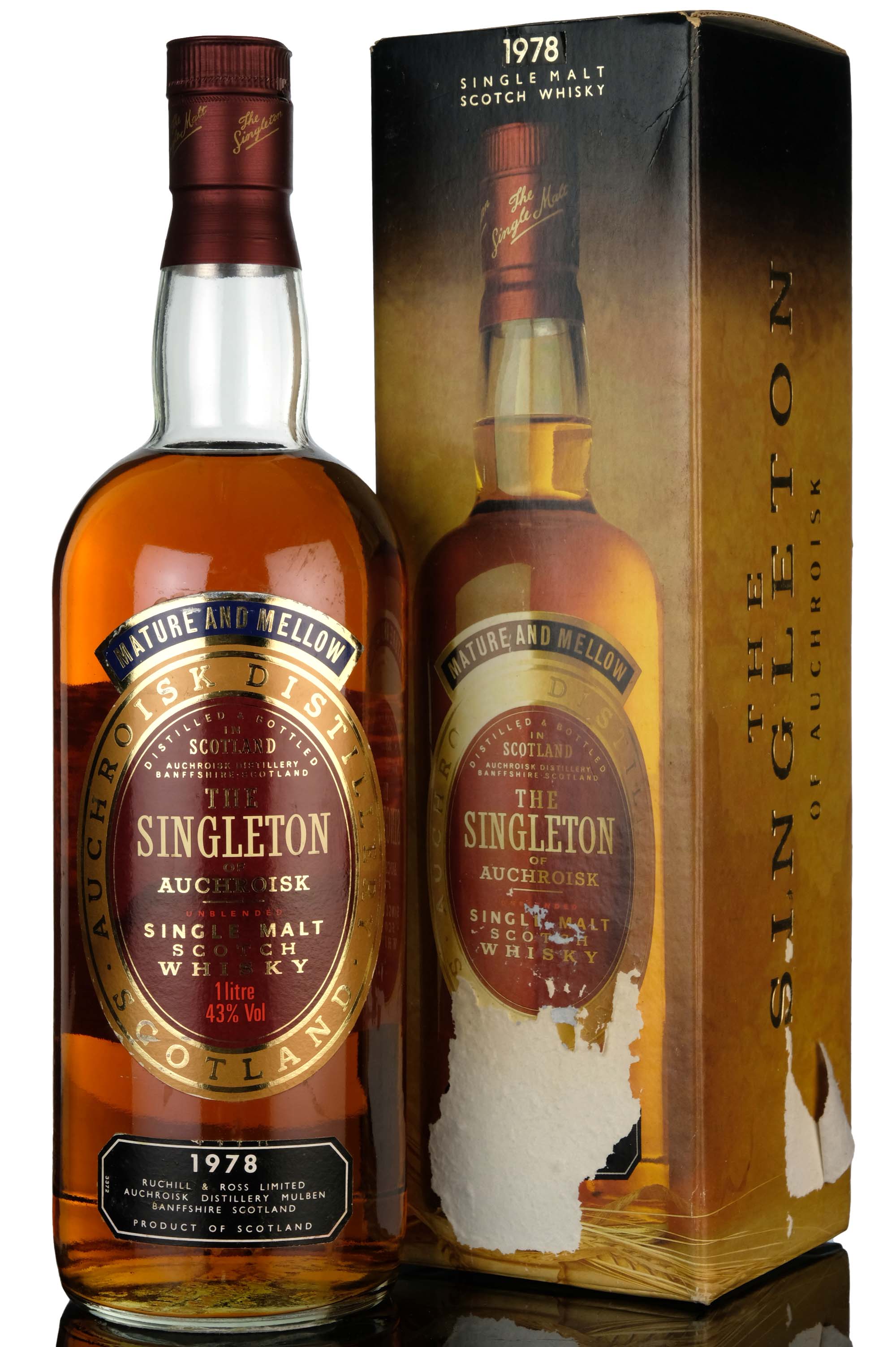 Singleton Of Auchroisk 1978 - 1 Litre