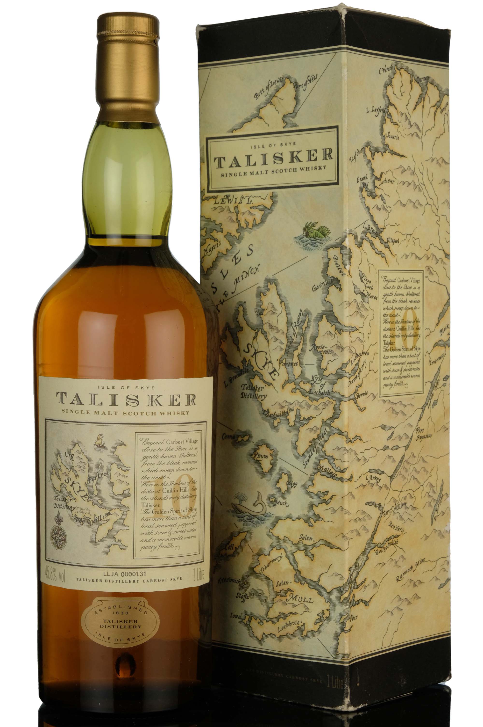 Talisker 10 Year Old - 1990s - 1 Litre